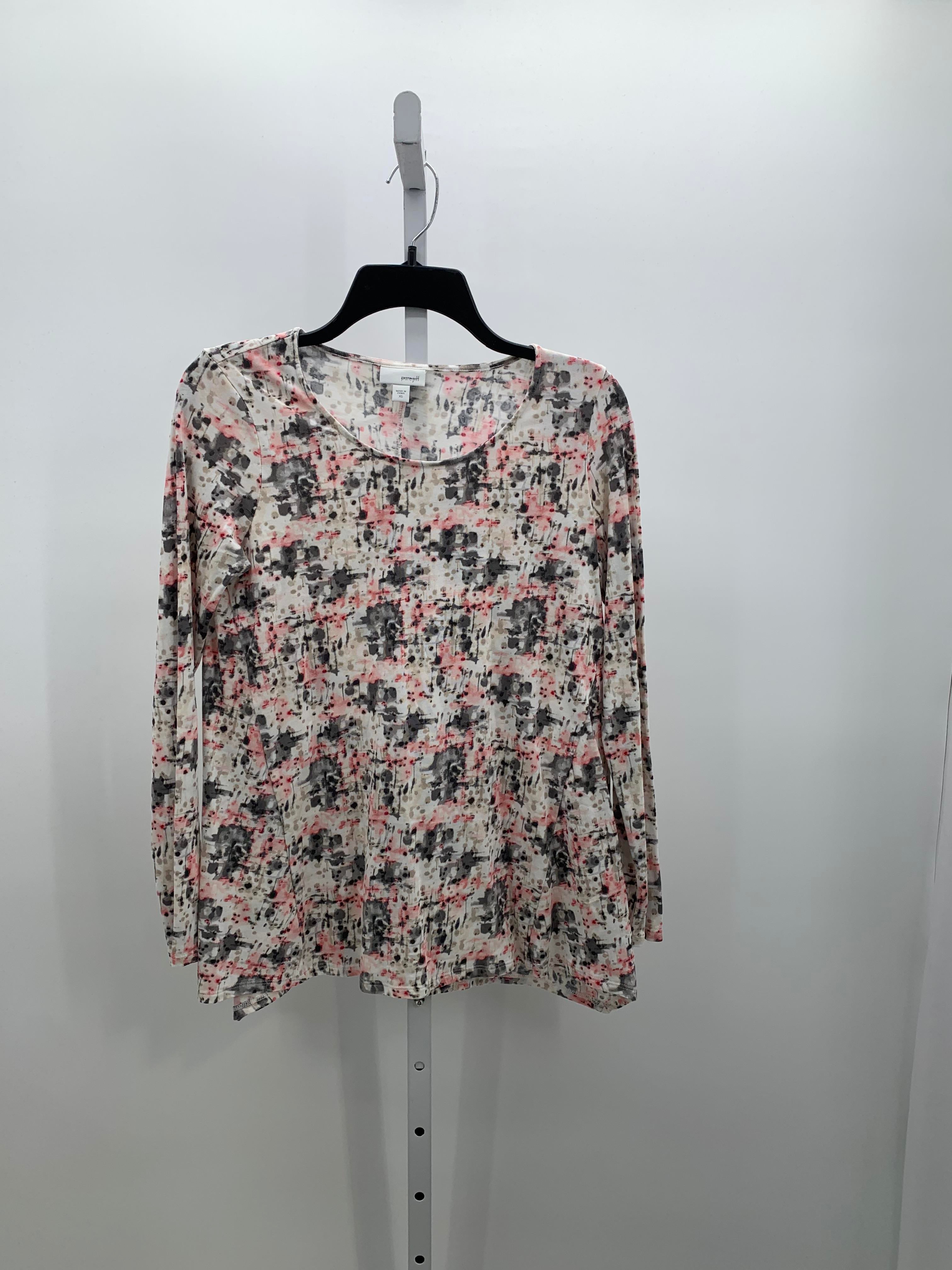 J-Jill Size X Small Misses Long Sleeve Shirt