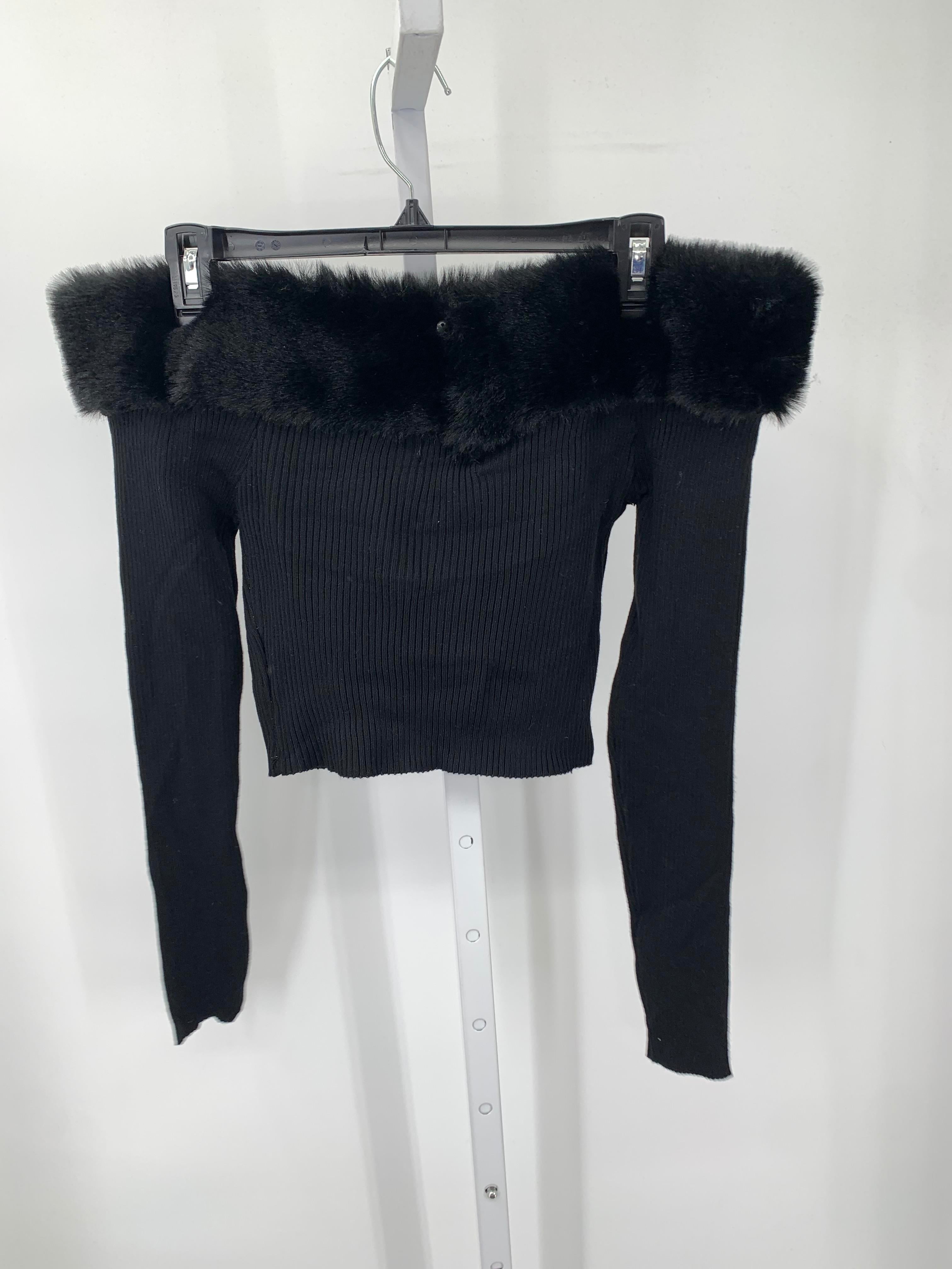 Say What? Size Small Juniors Long Sleeve Sweater