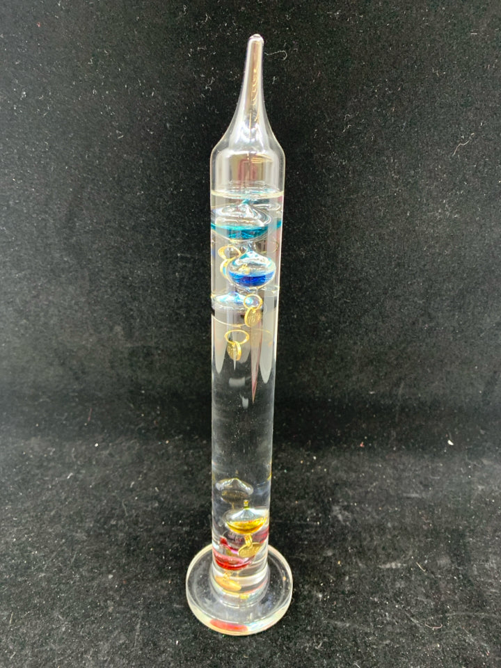 GLASS THERMOMETER.