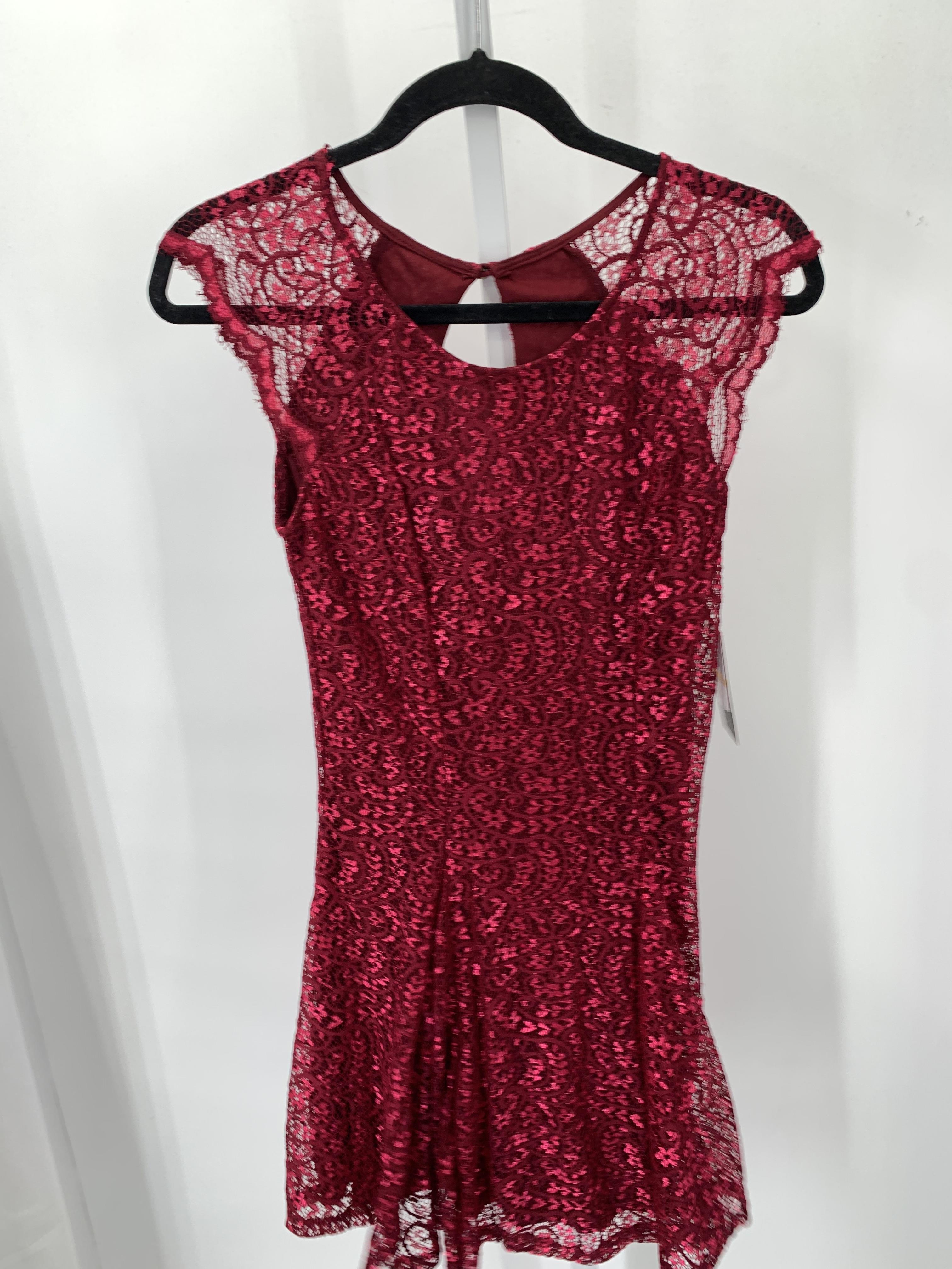 City Studio Size Small Juniors Short Sleeve Dress