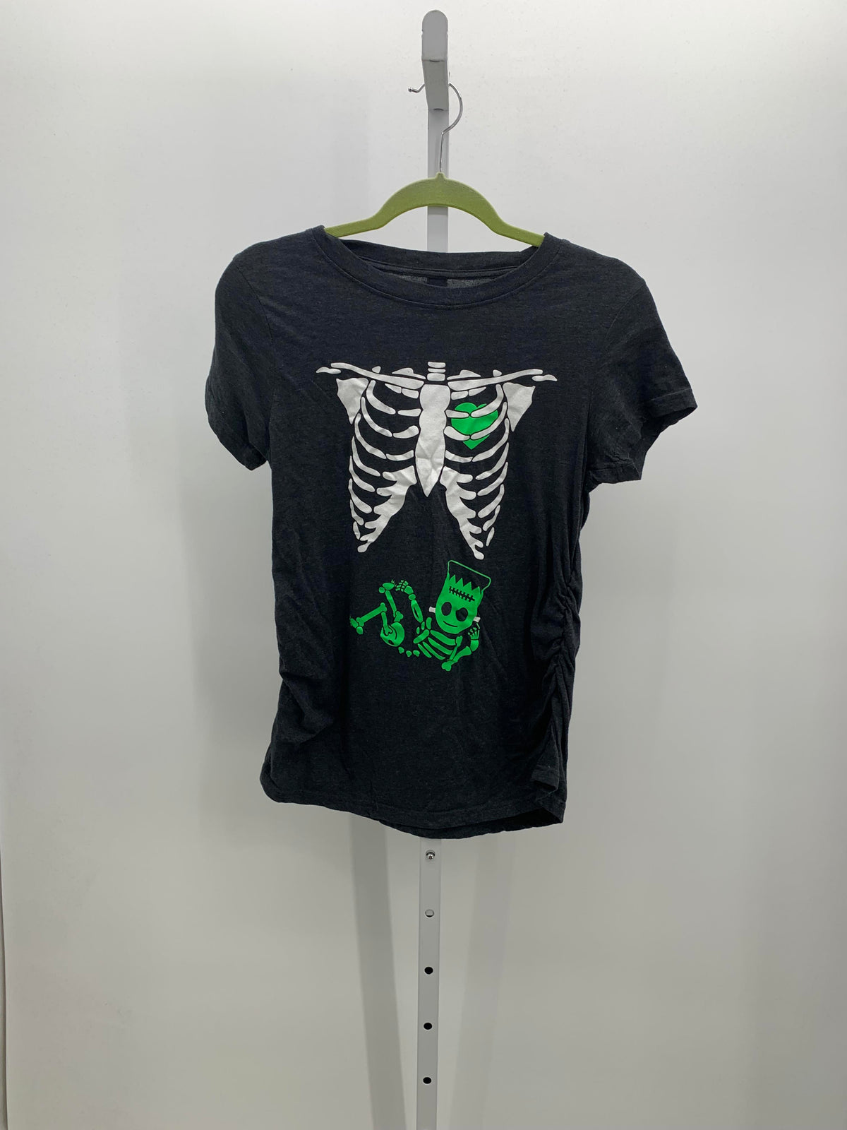 SHORT SLV SHIRT SKELETON FRANKENSTIEN.