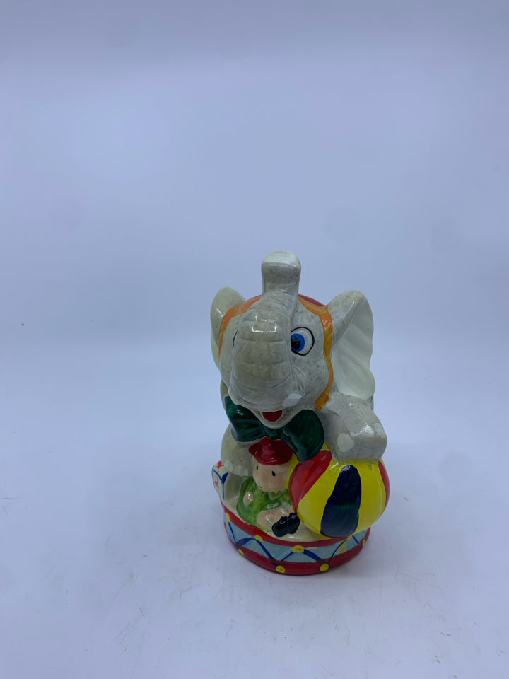 VTG CIRCUS ELEPHANT PIGGY BANK.