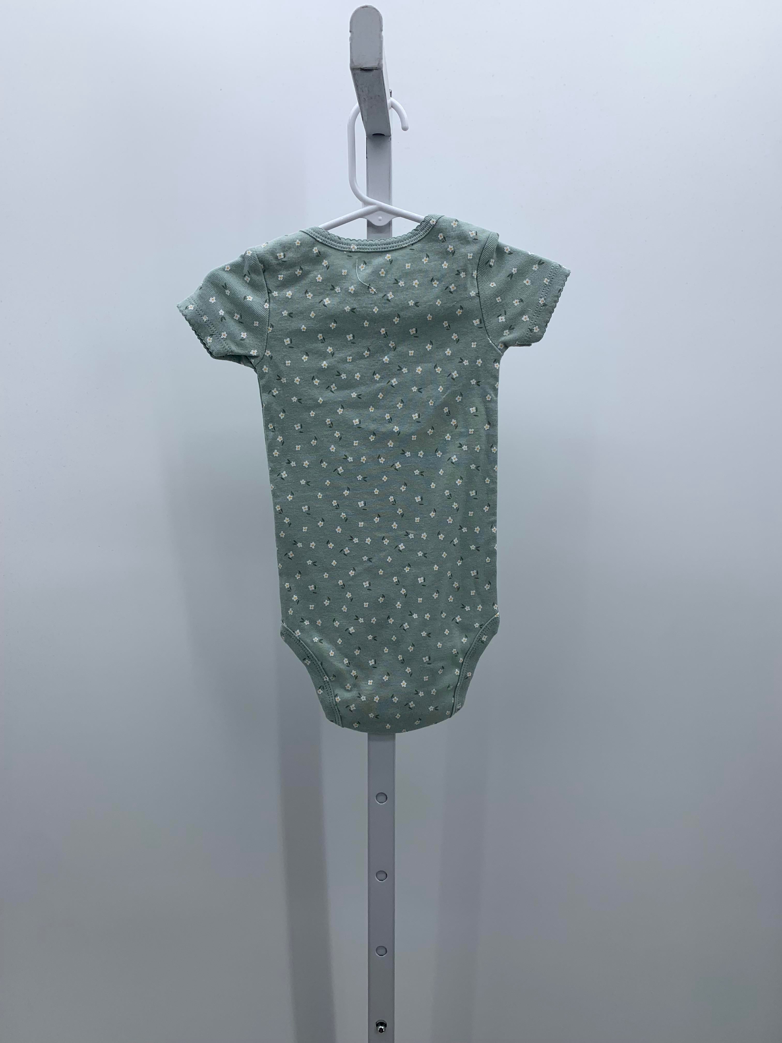 Carters Size 6-9 mon Girls Short Sleeve Shirt