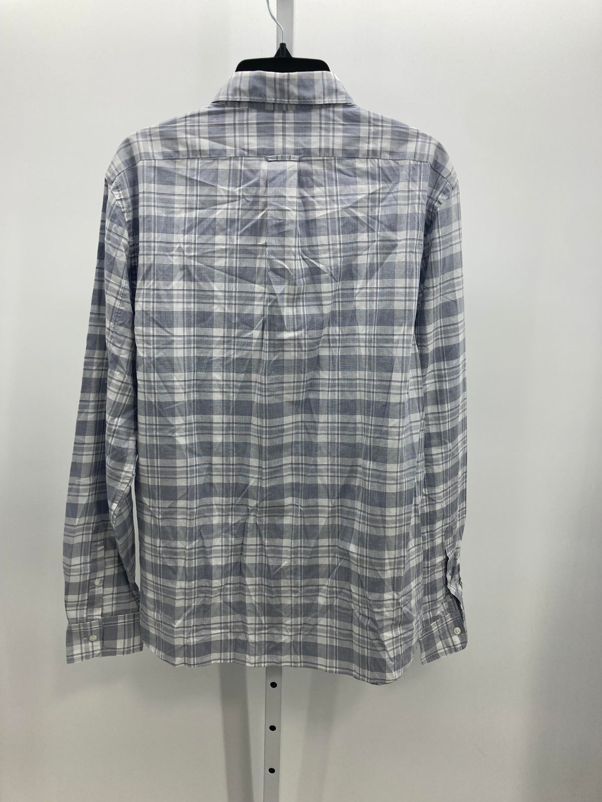 NEW PLAID BTN DOWN