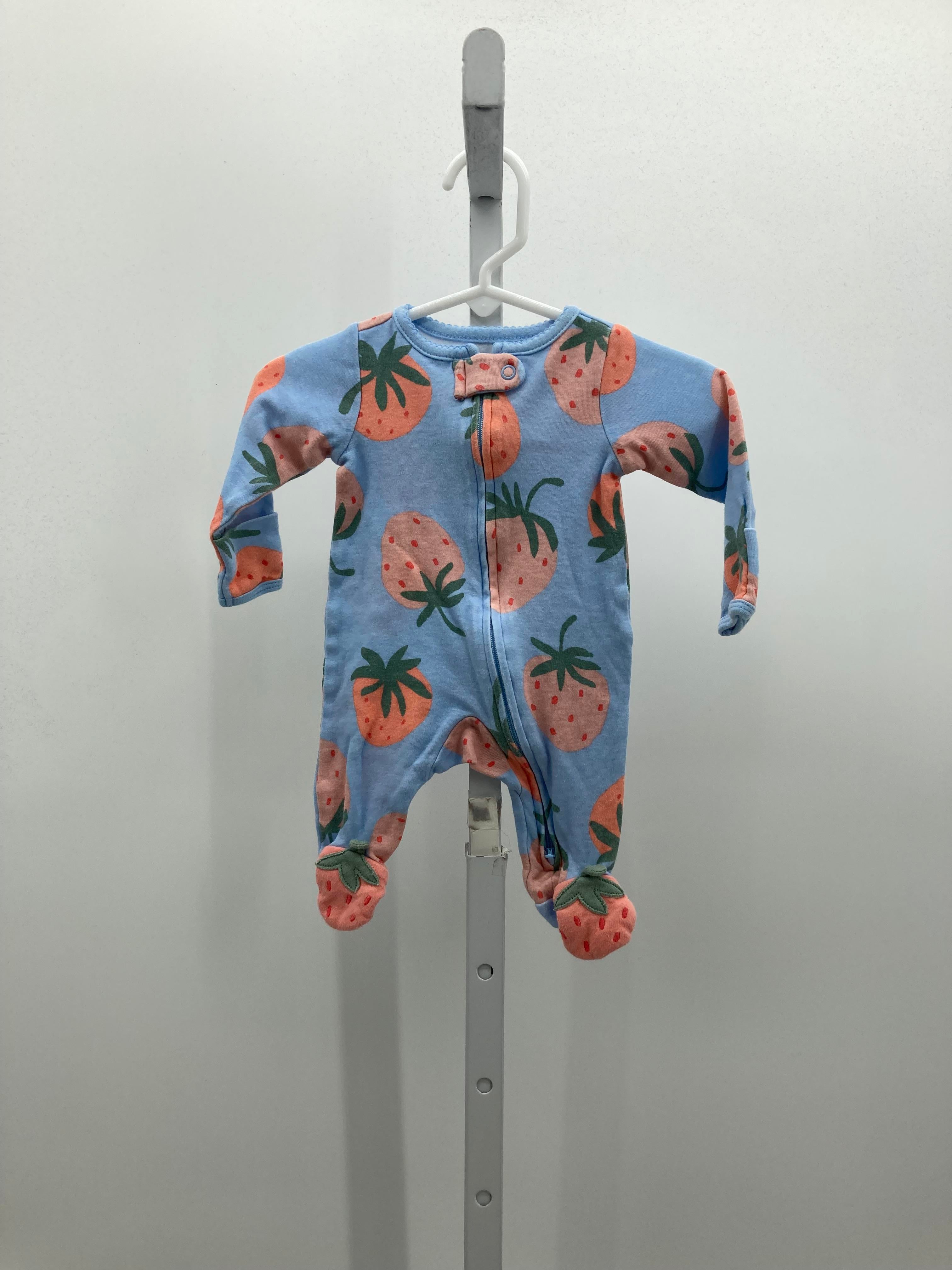 Carters Size Newborn Girls Long Slv. Romper