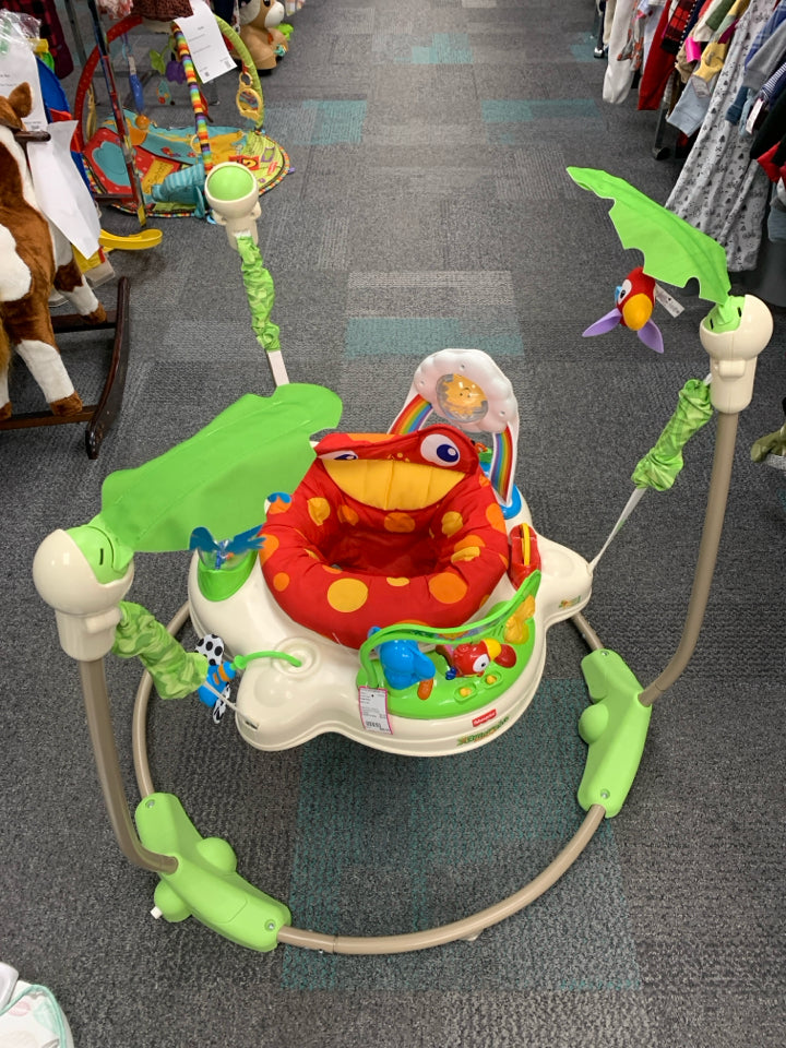 Fisher-Price Jumperoo Baby Bouncer & Activity Center With Lights And Sounds