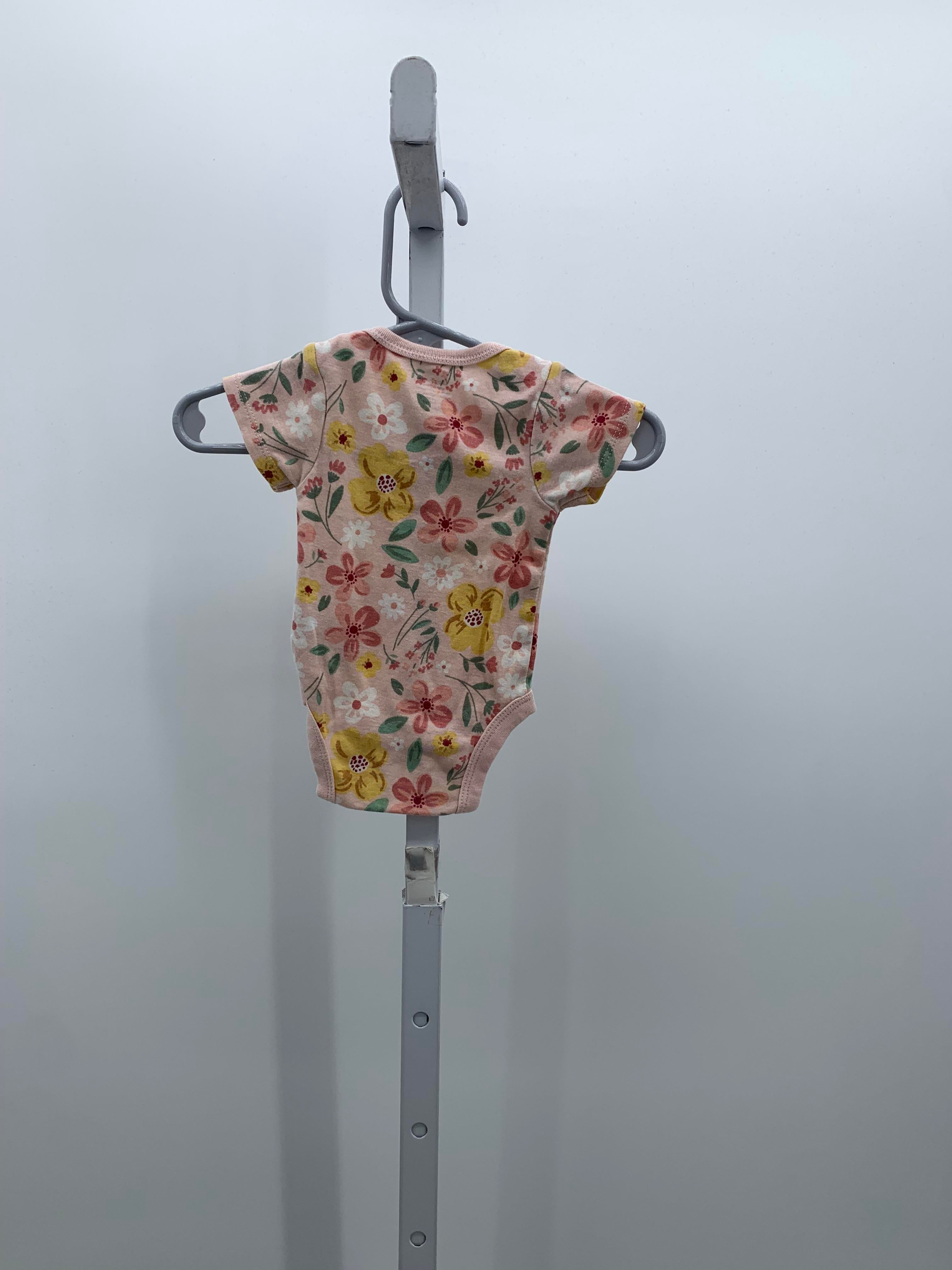 Gerber Size Newborn Girls Short Sleeve Shirt