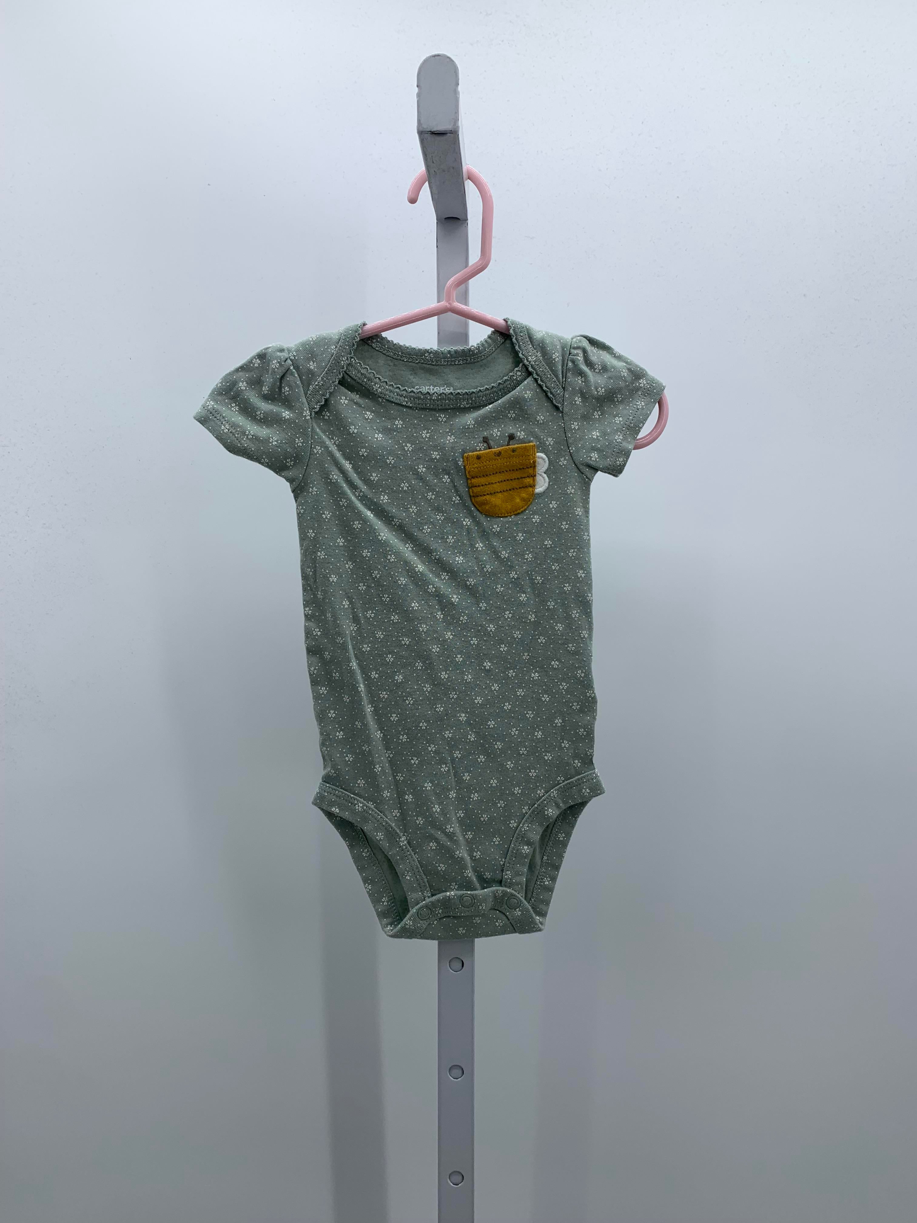 Carters Size 6 Months Girls Short Sleeve Shirt