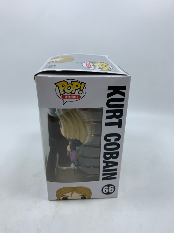 NIB KURT COBAIN #66 FUNKO POP.