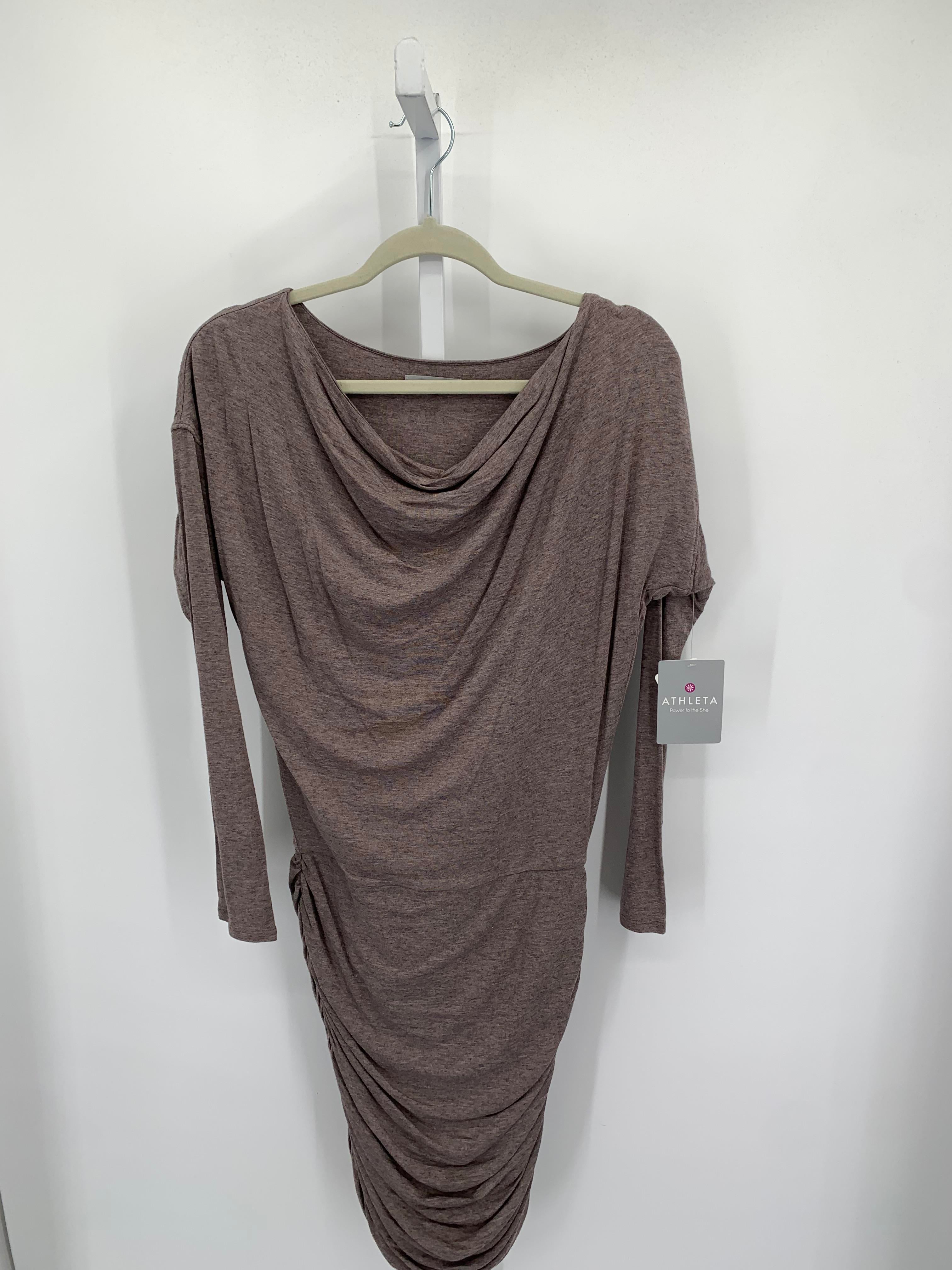 Athleta Size X Small Petite Petite Long Sleeve Dress