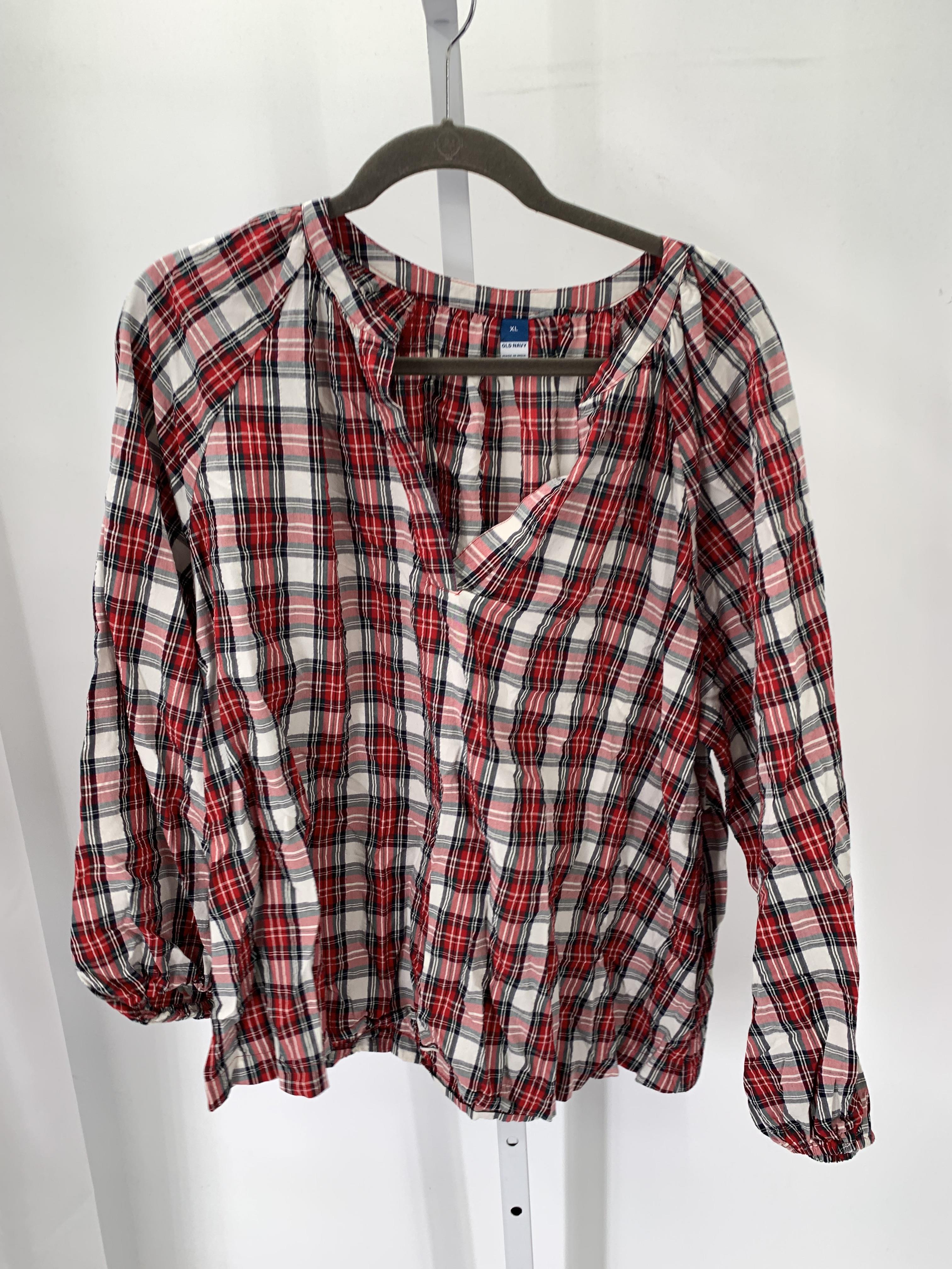 Old Navy Size Extra Large Misses Long Sleeve Shirt