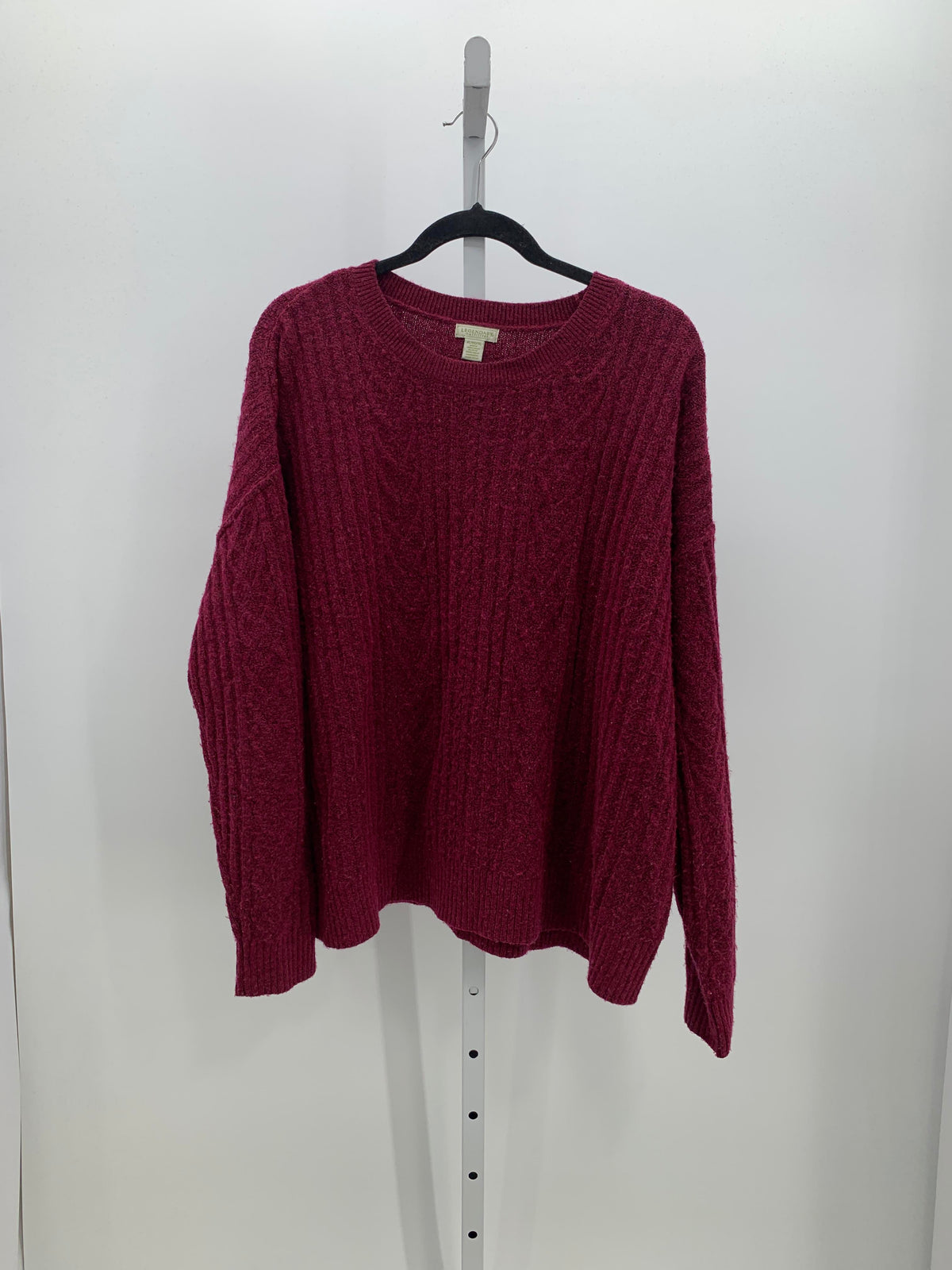 Size Extra Large Misses Long Slv Sweater