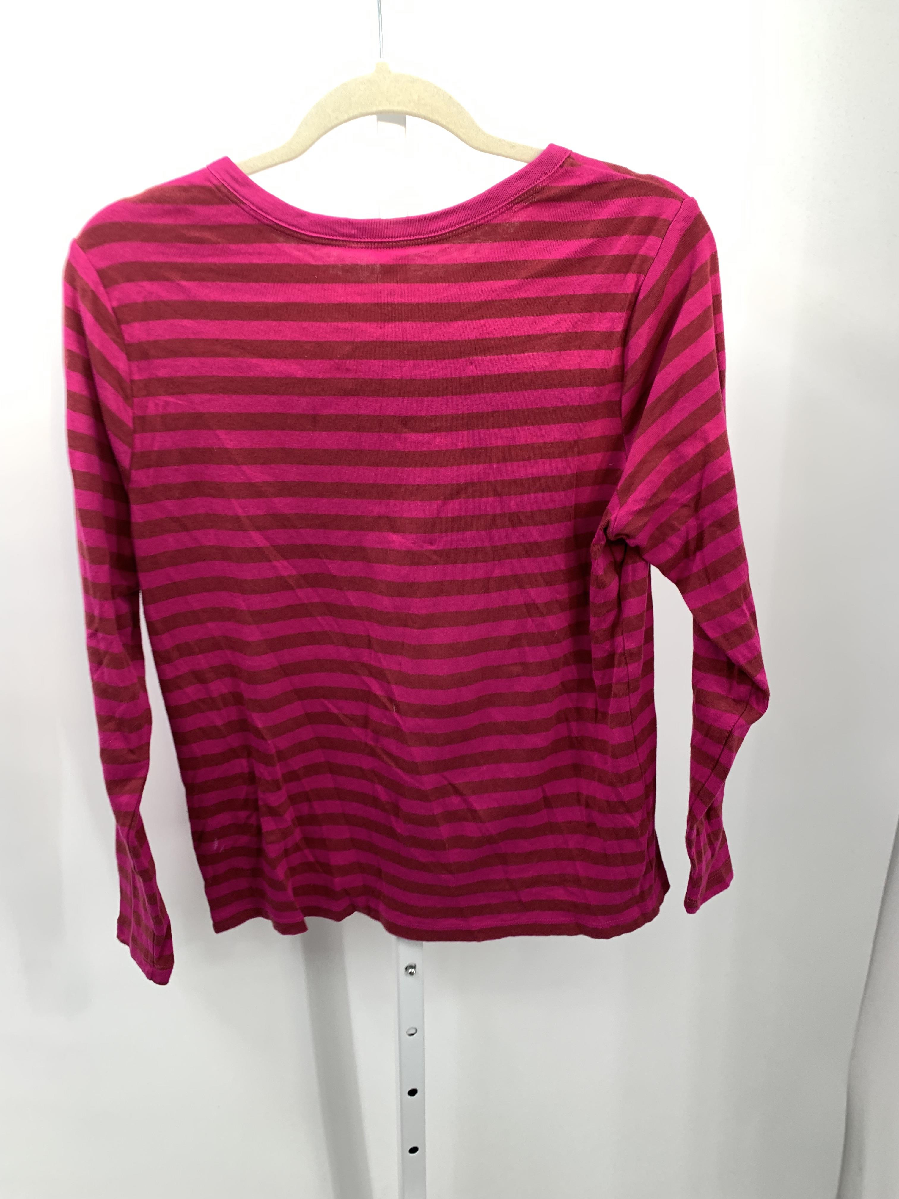 Lands End Size Large Petite Petite Long Sleeve Shirt