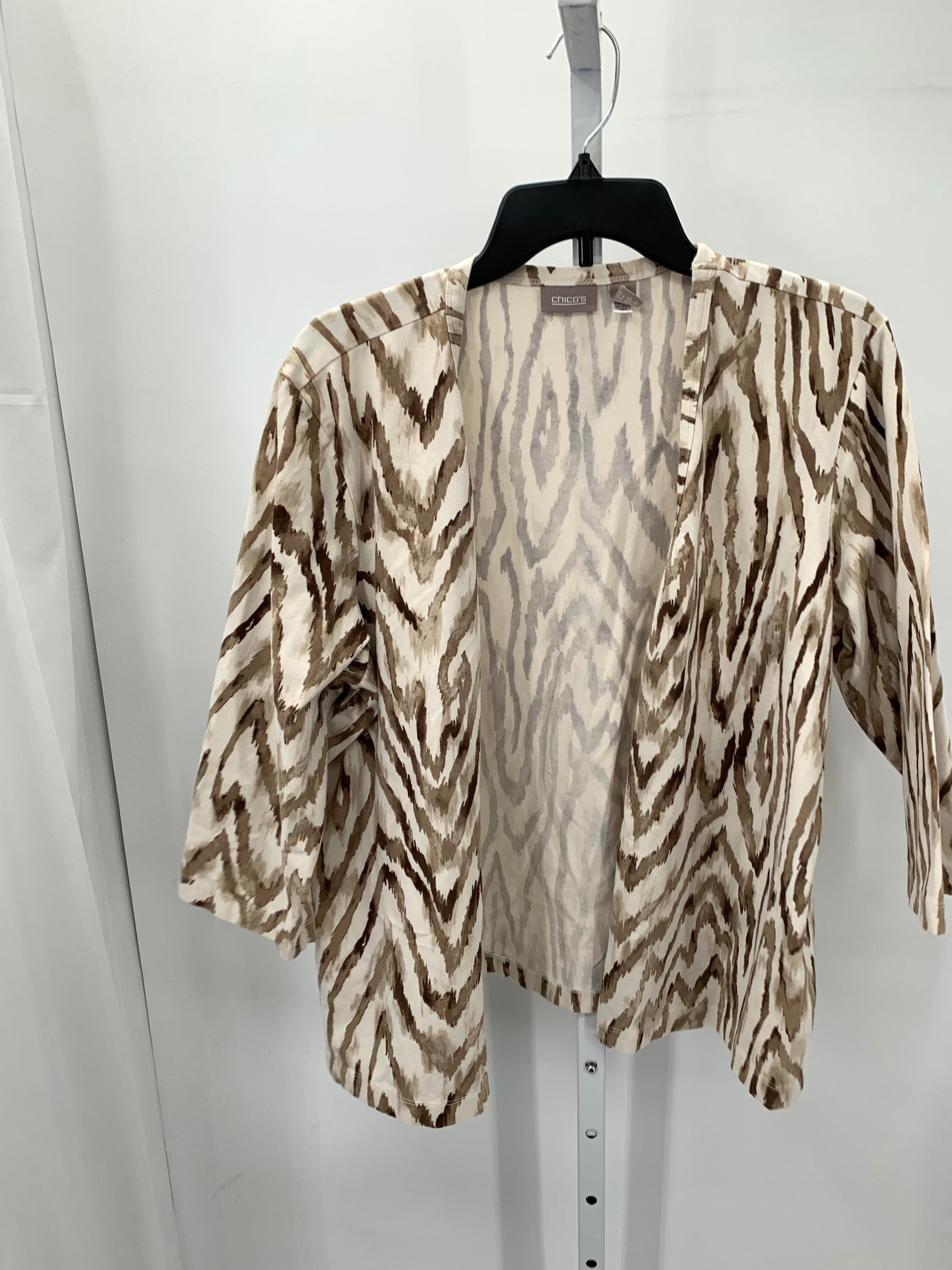 Chico's Size Large Misses Cardigan