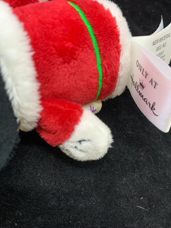 MINNIE CLAUS ITTY BITTYS HALLMARK PLUSH.