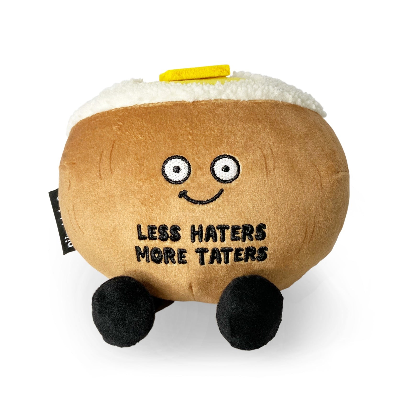 "Less Haters,More Taters" Plush Baked Potato