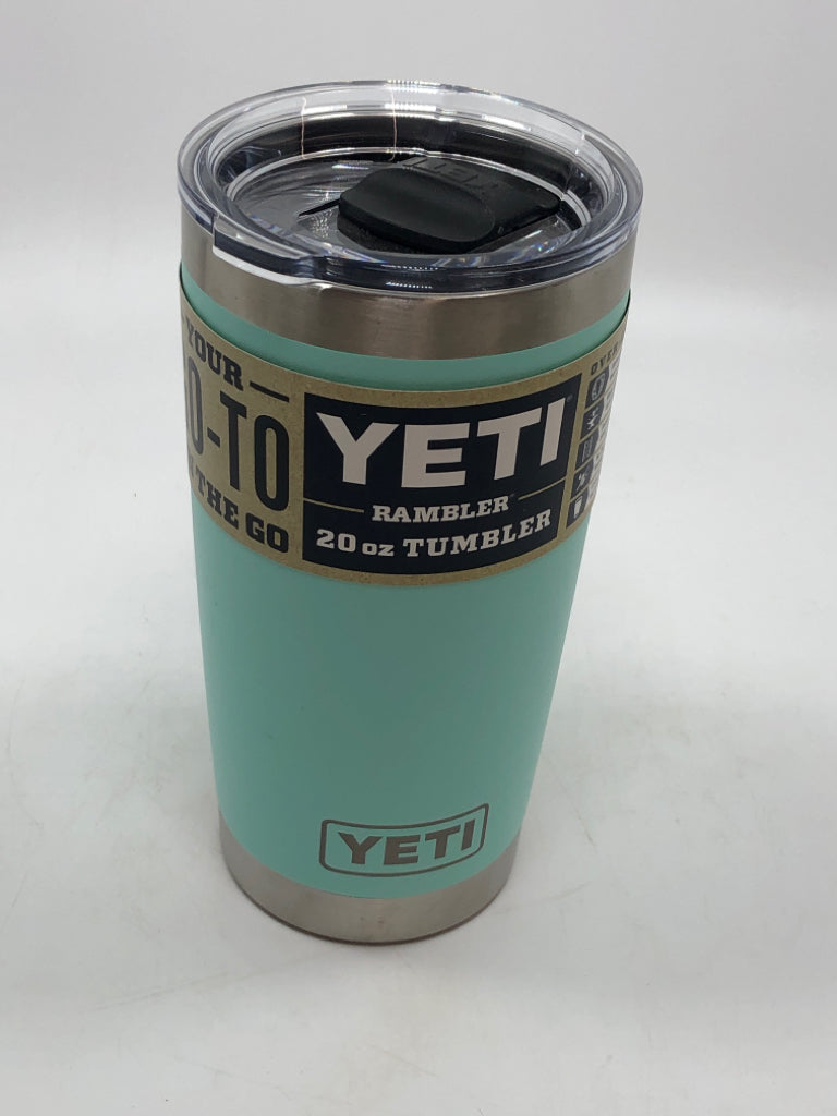 NWT TEAL YETI TUMBLER.