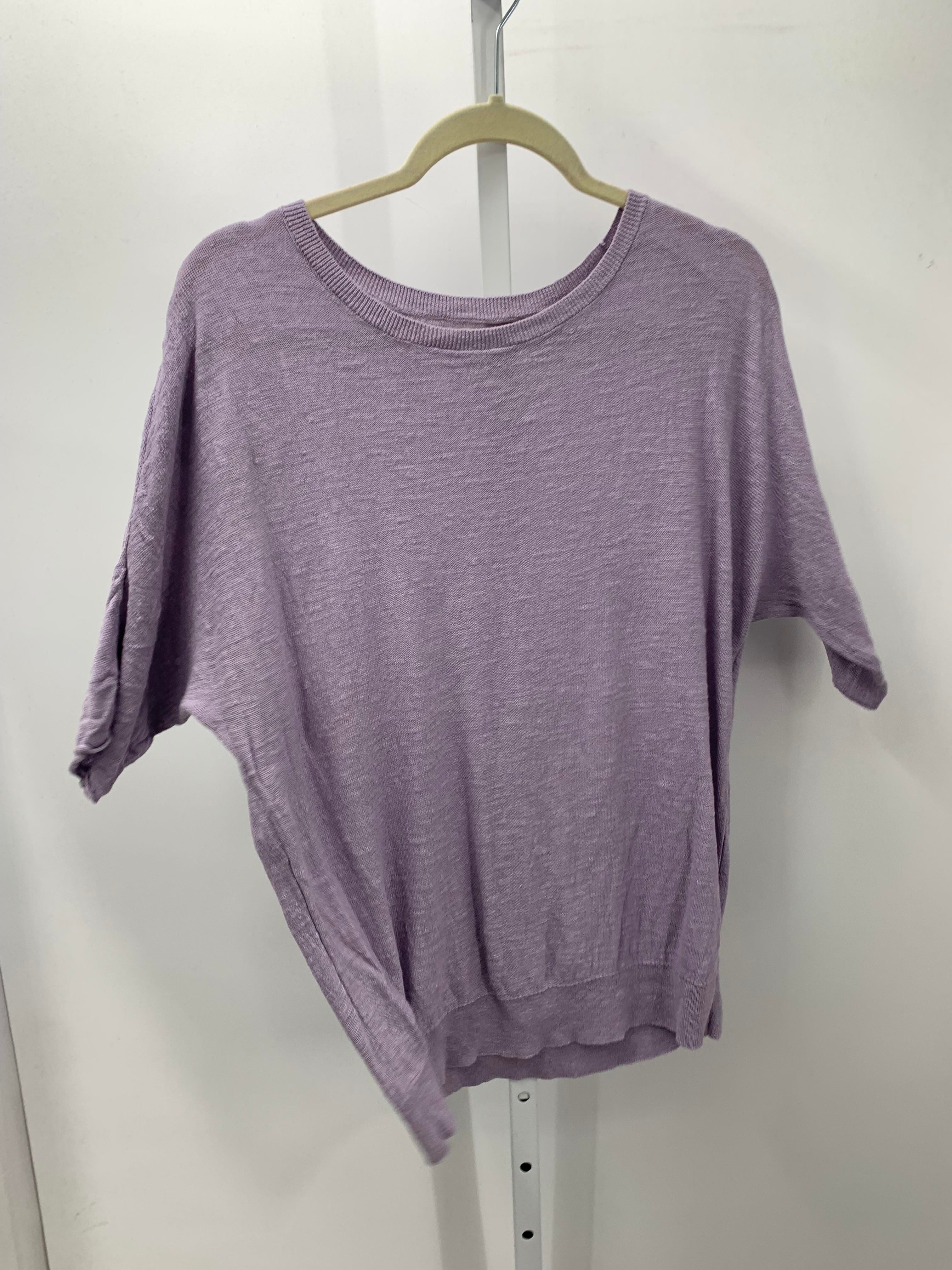 market & spruce Size Large Misses Short Slv Sweater