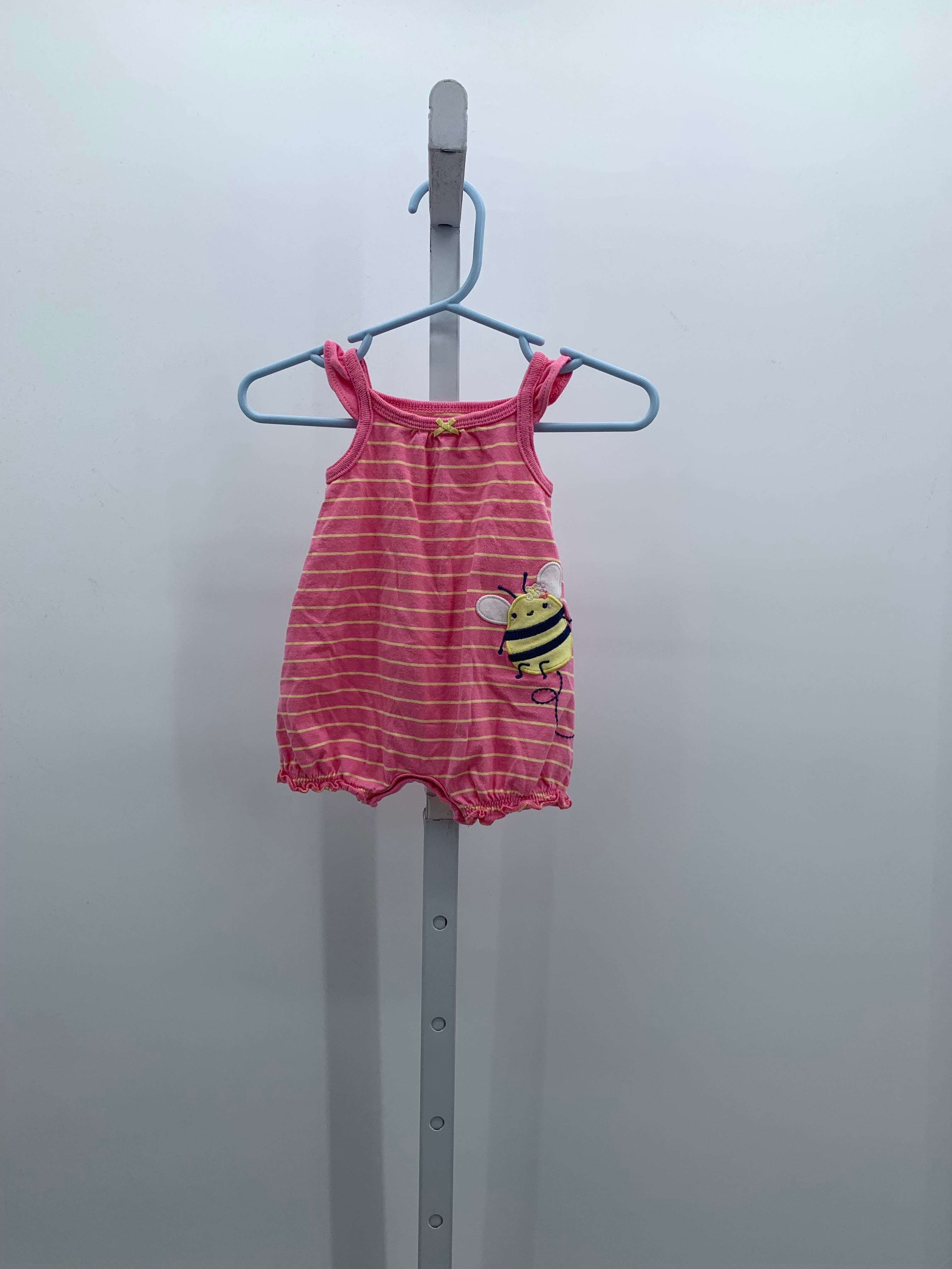 Carters Size Newborn Girls Sleeveless Romper