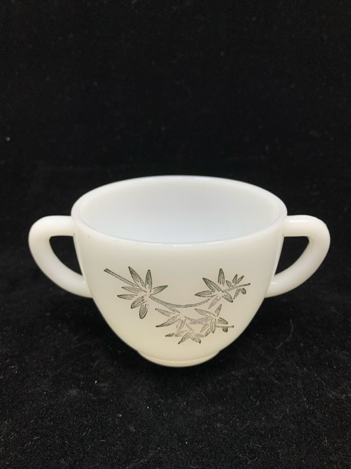 VTG FEDERAL GLASS SUGAR DISH.