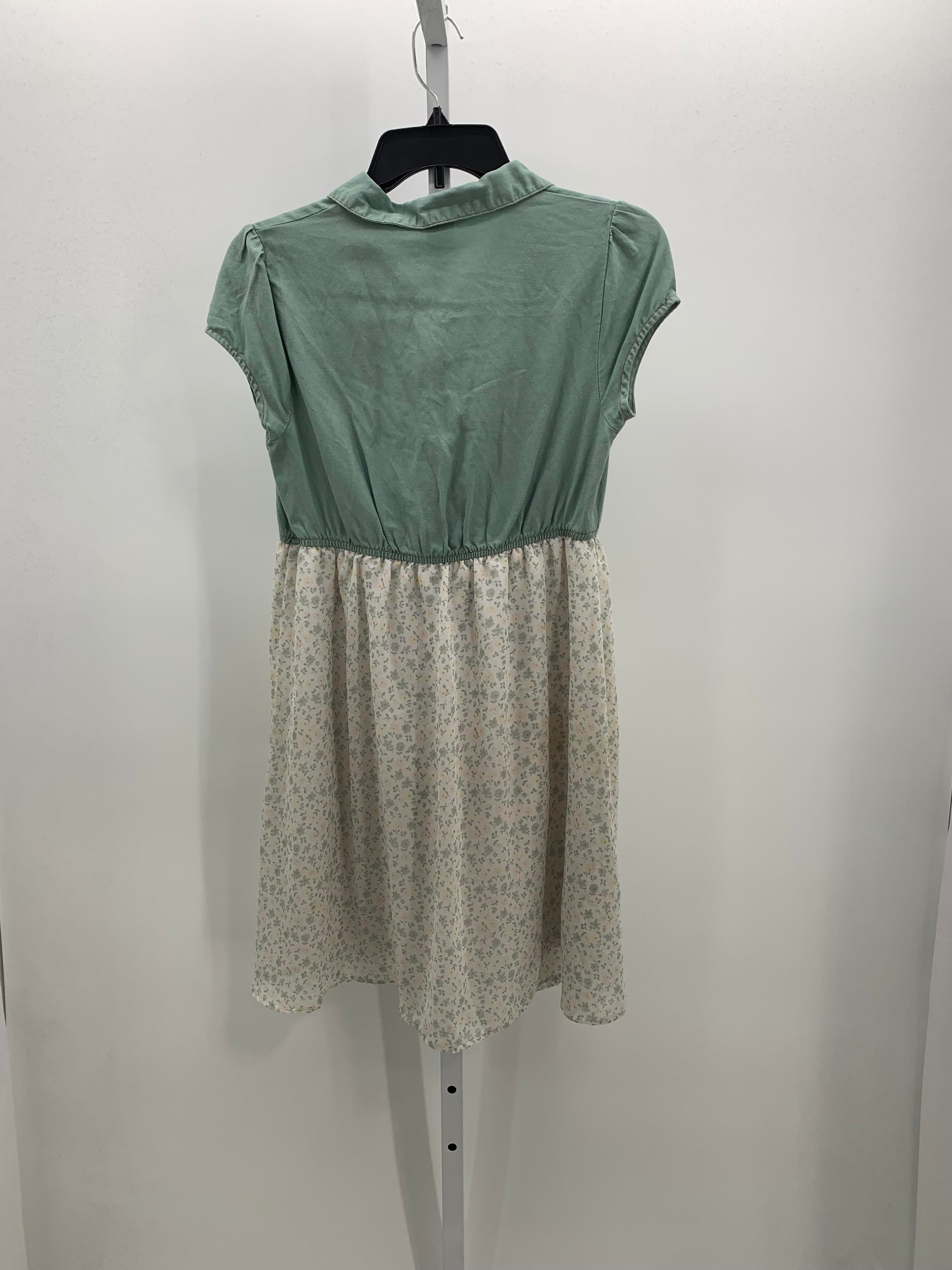 Wonder Nation Size 10-12 Girls Short Sleeve Dress
