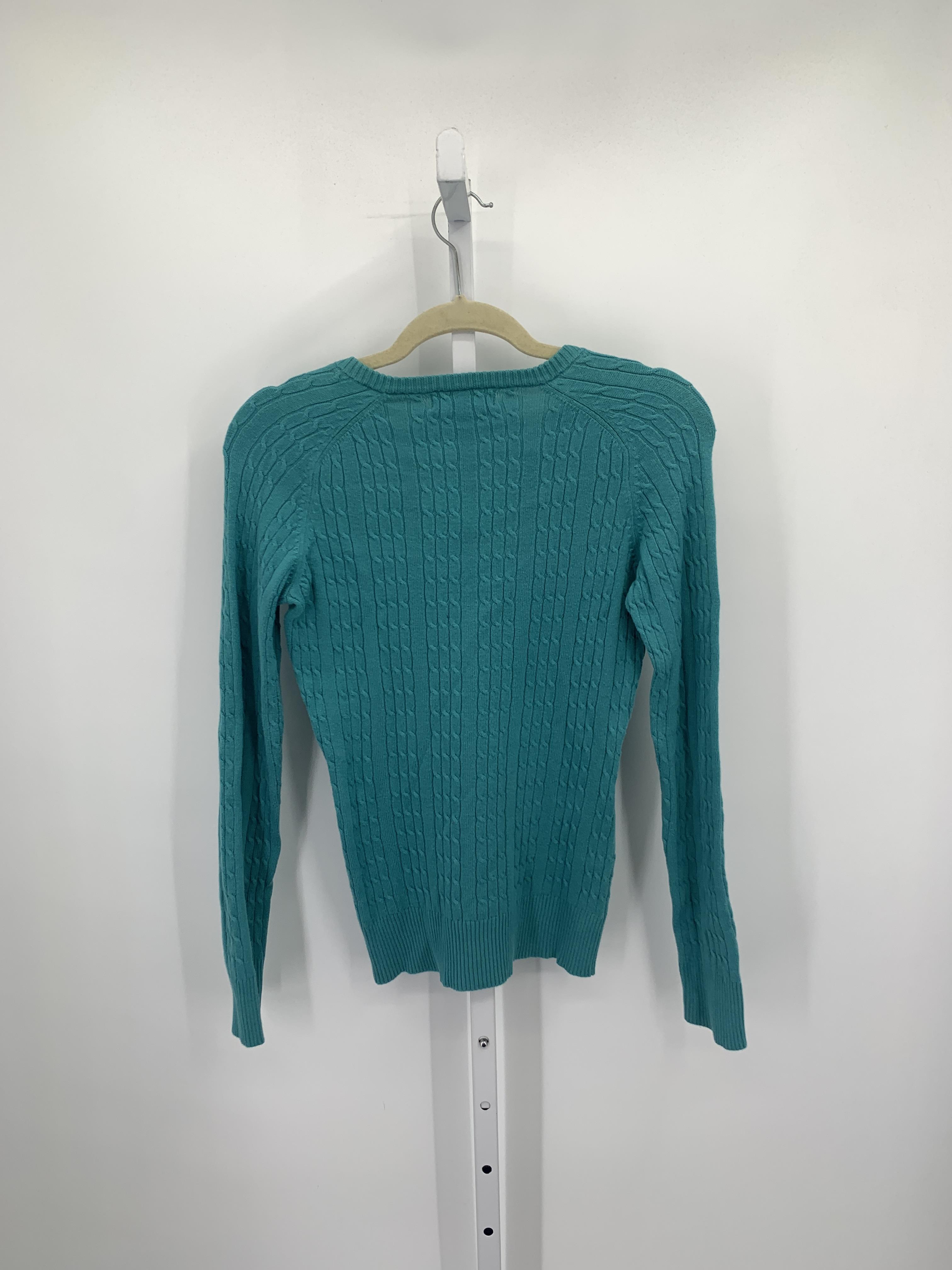 Merona Size Medium Misses Long Slv Sweater