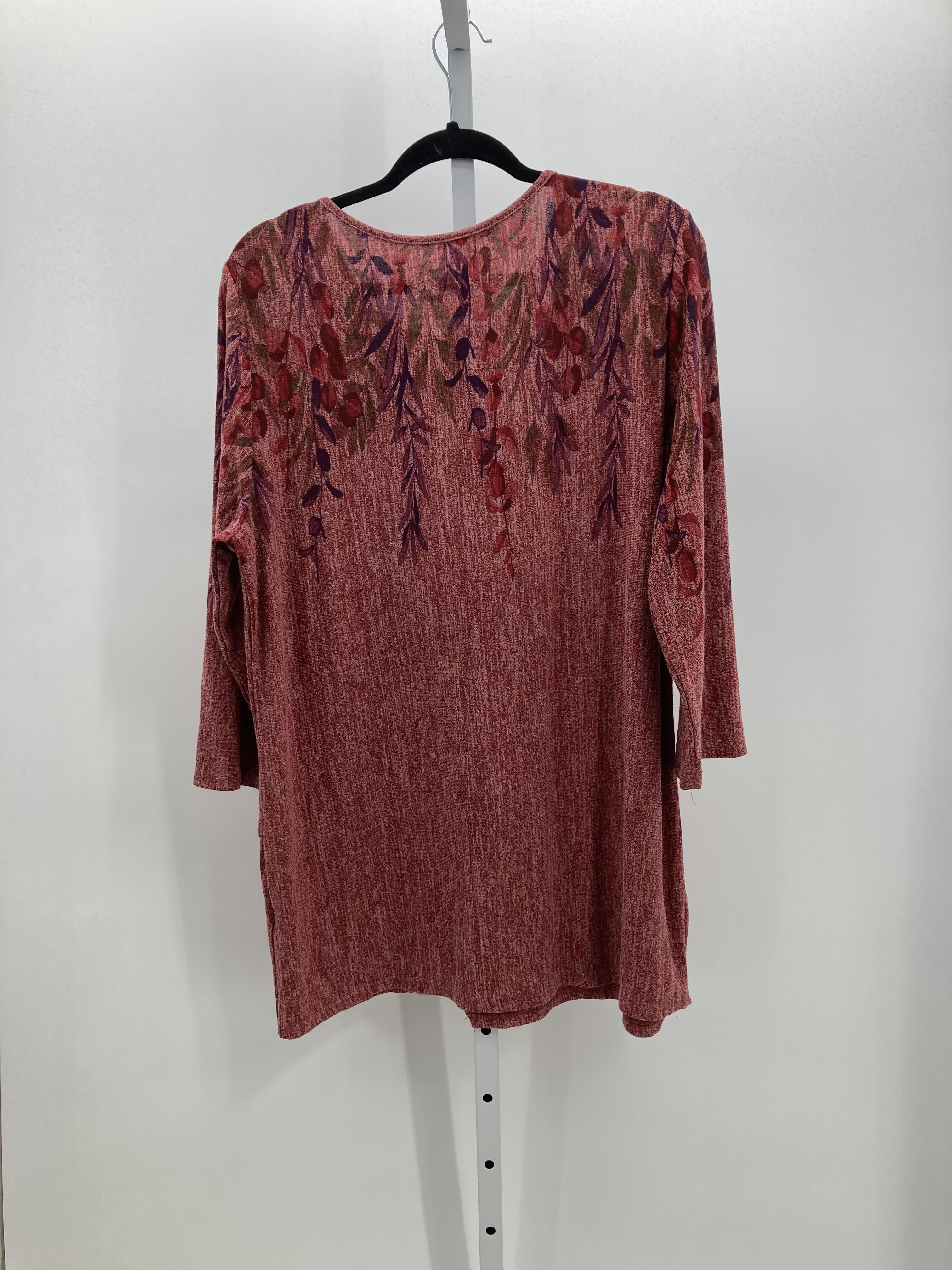 Size Extra Large Misses 3/4 Sleeve Shirt