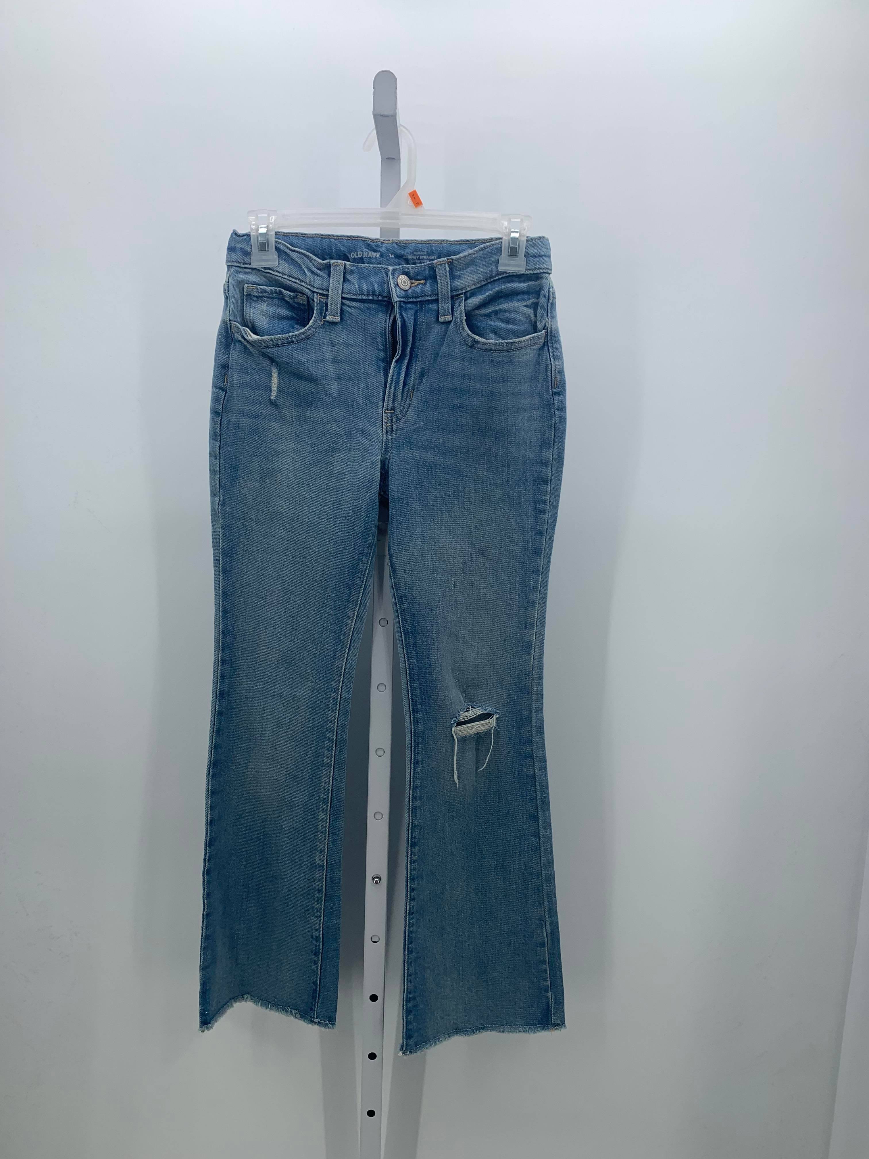ADJ WAIST HIGH RISE SLOUCHY STRAIGHT
