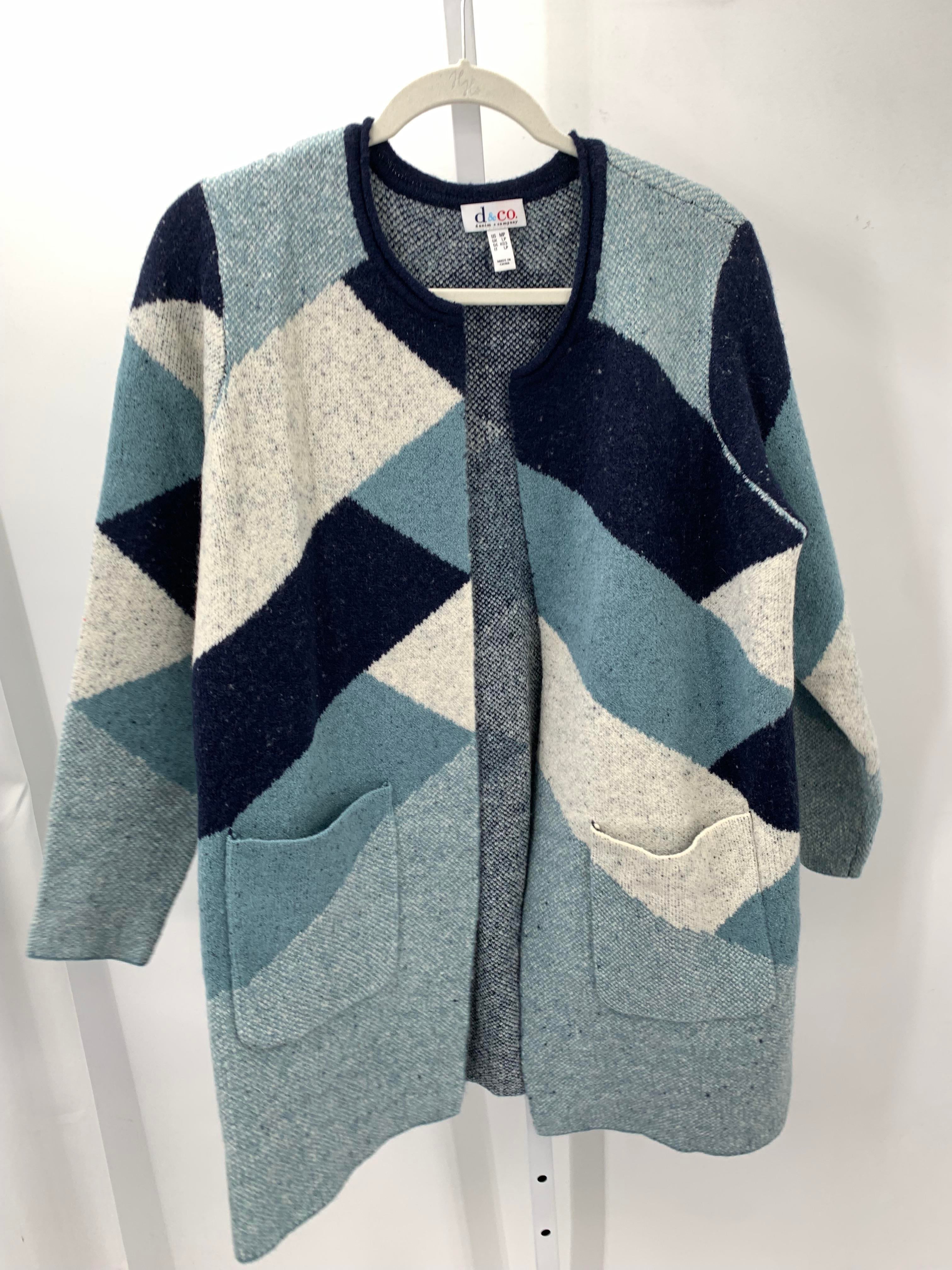 d & co. Size Medium Petite Petite Cardigan