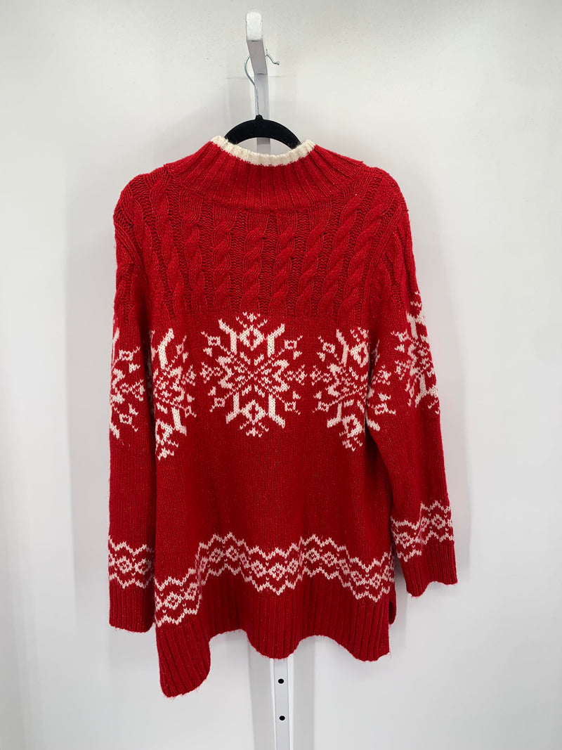 Talbots Size 2X Womens Long Slv Sweater