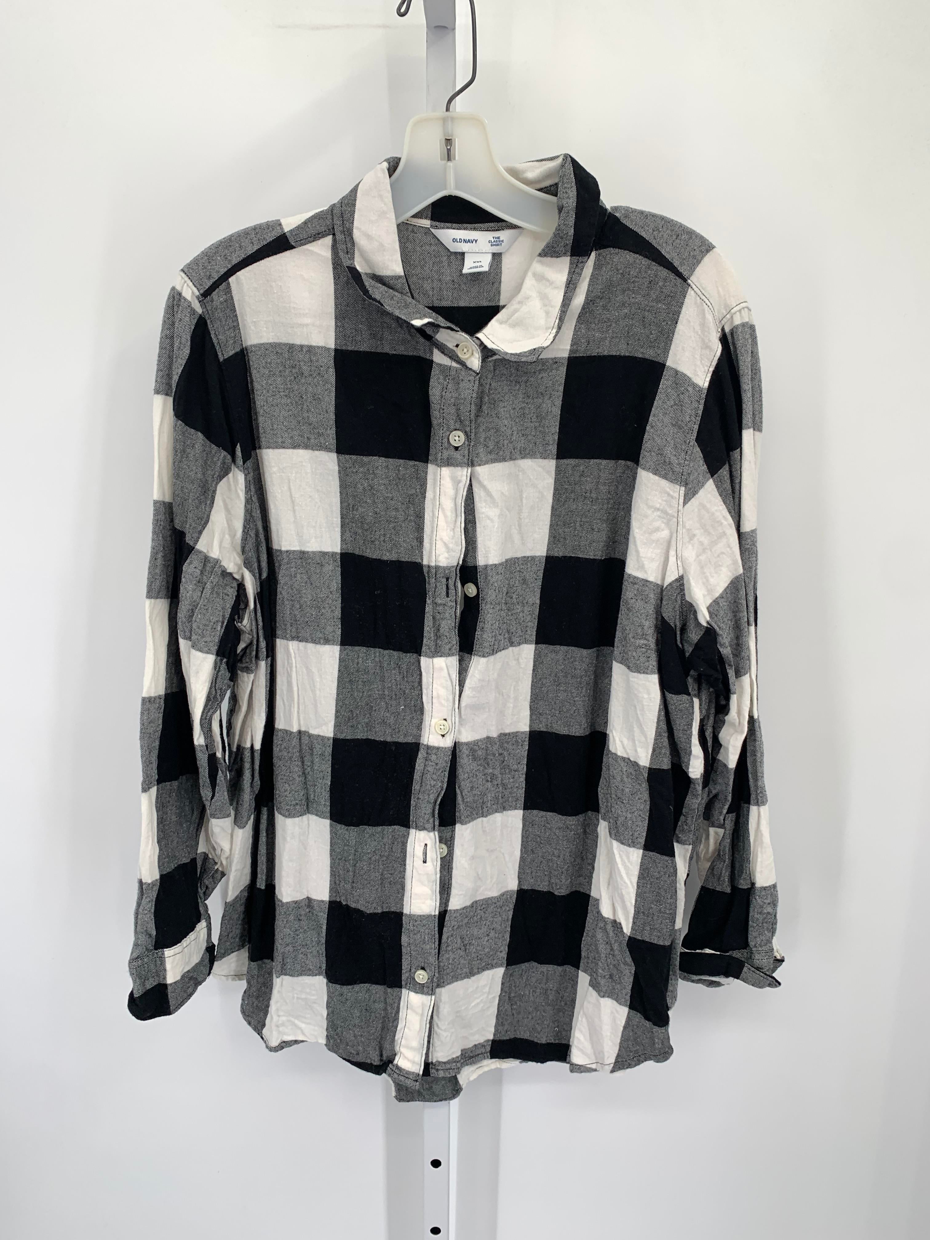 Old Navy Size XXL Misses Long Sleeve Shirt