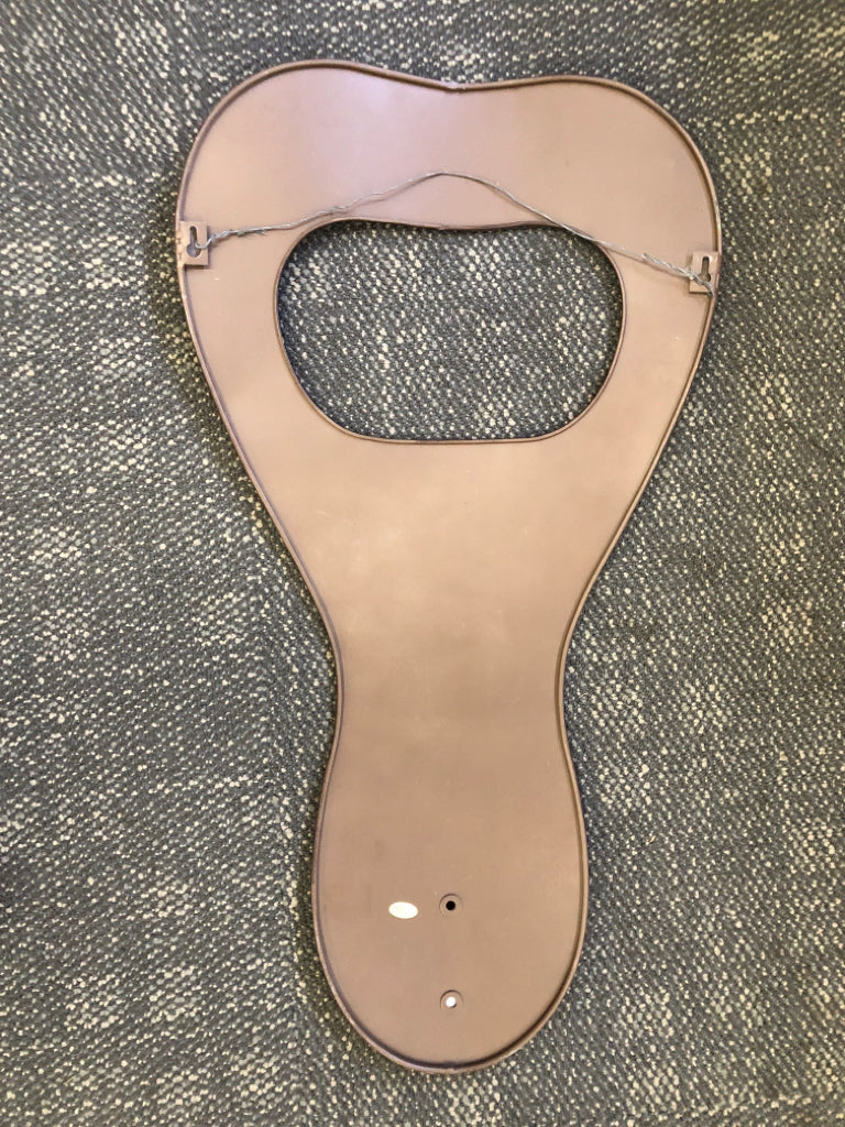METAL BOTTLE OPENER SHAPED BLAZING WORLD BEER WALL ART.