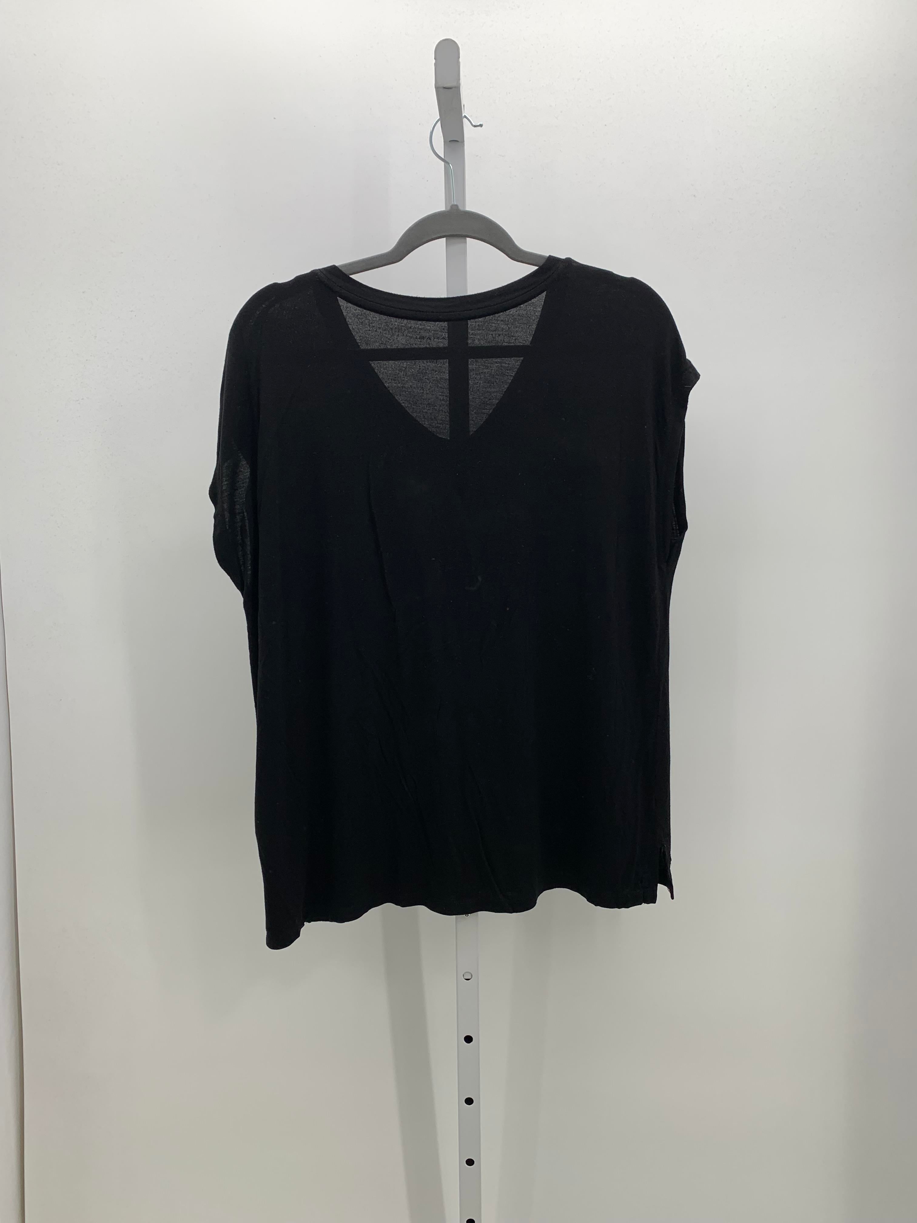 Tahari Size Large Misses Short Sleeve Shirt