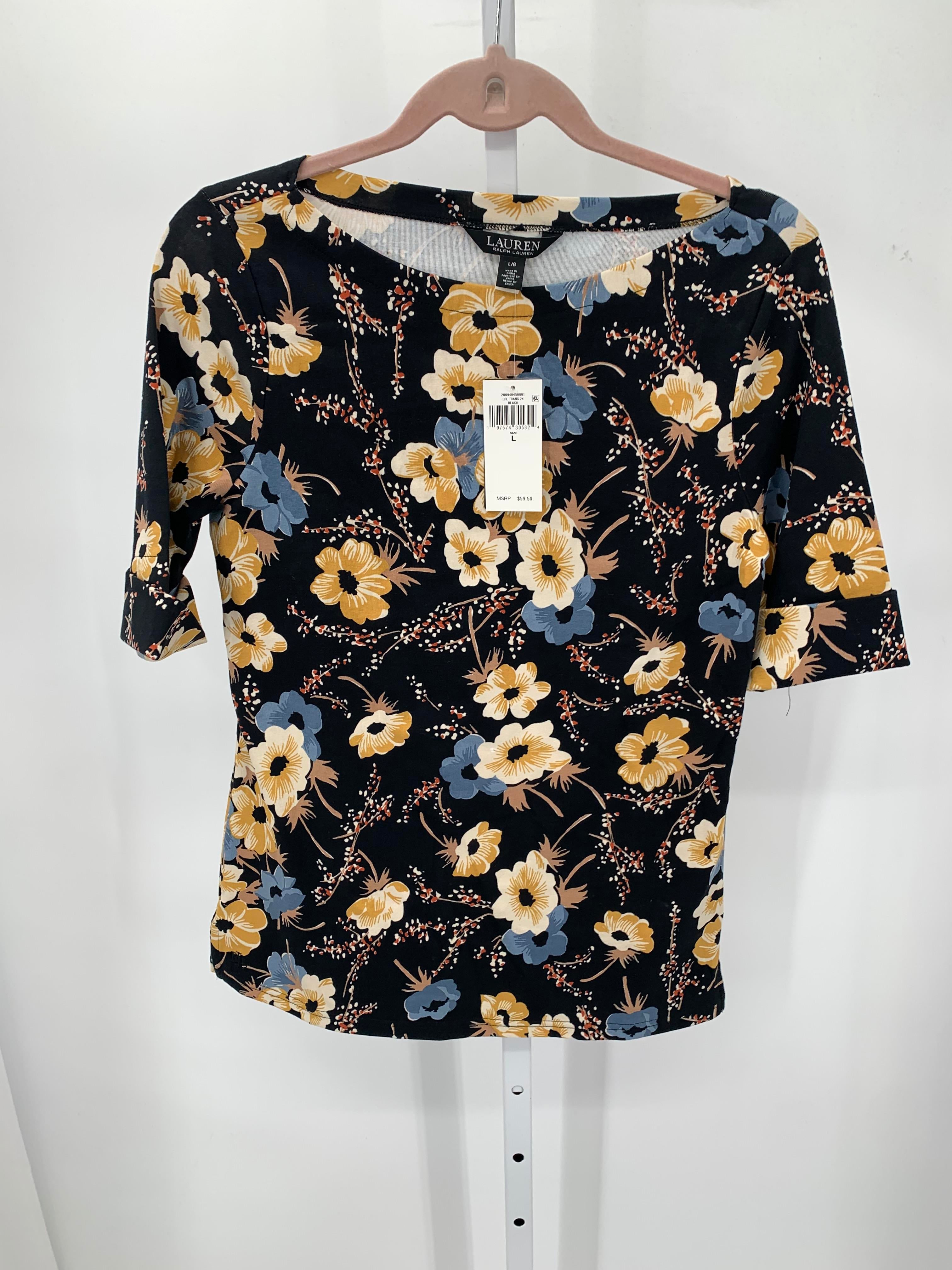Ralph Lauren Size Large Misses Short Sleeve Shirt