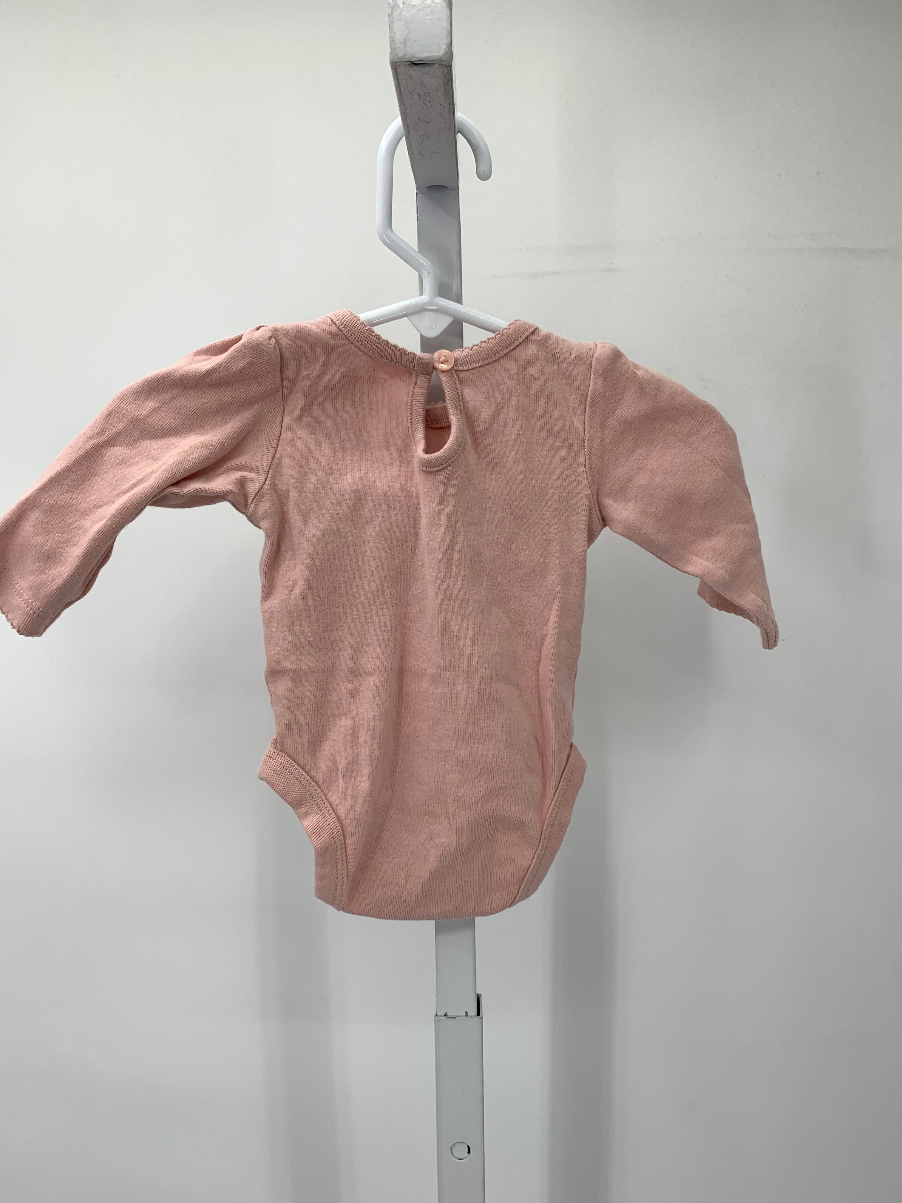 Carters Size Newborn Girls Long Sleeve Shirt