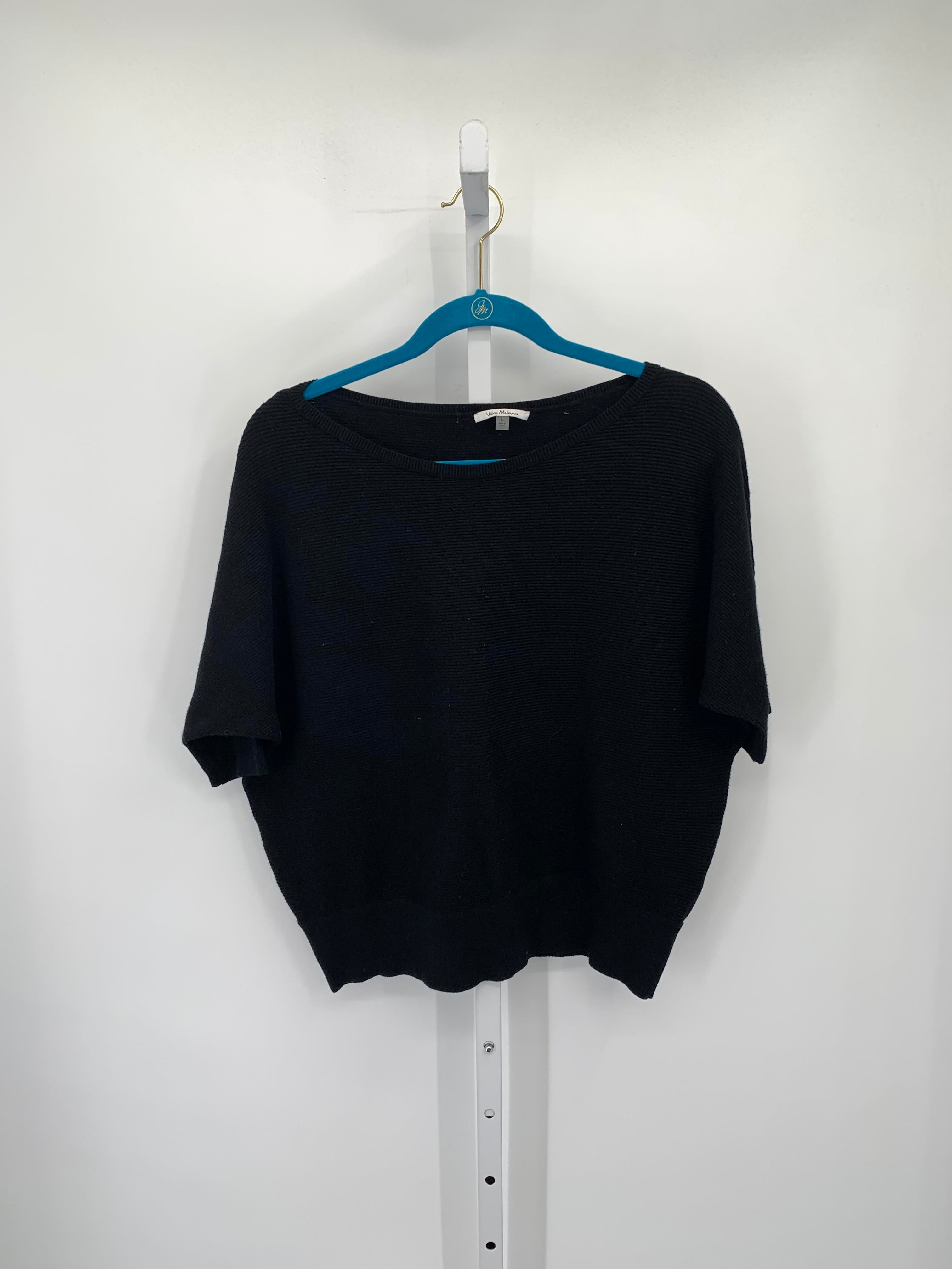 Size Large Misses Short Slv Sweater