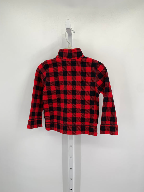 BLACK CHECKERED FLEECE