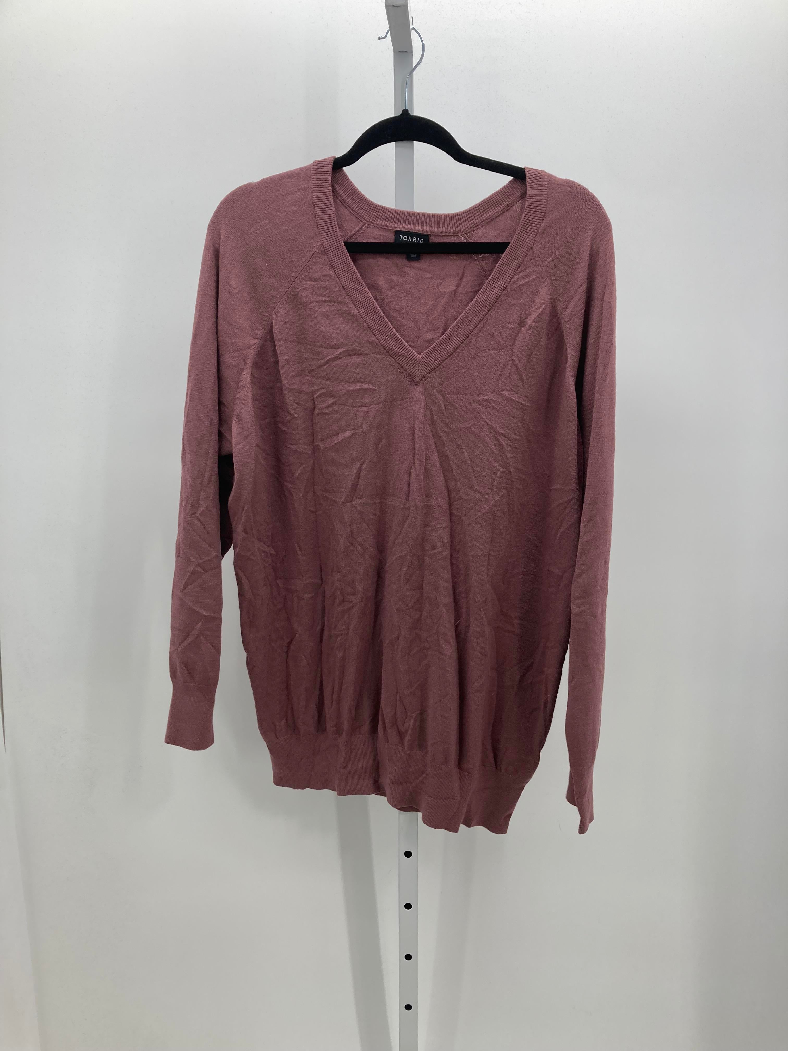 Torrid Size 2X Womens Long Slv Sweater