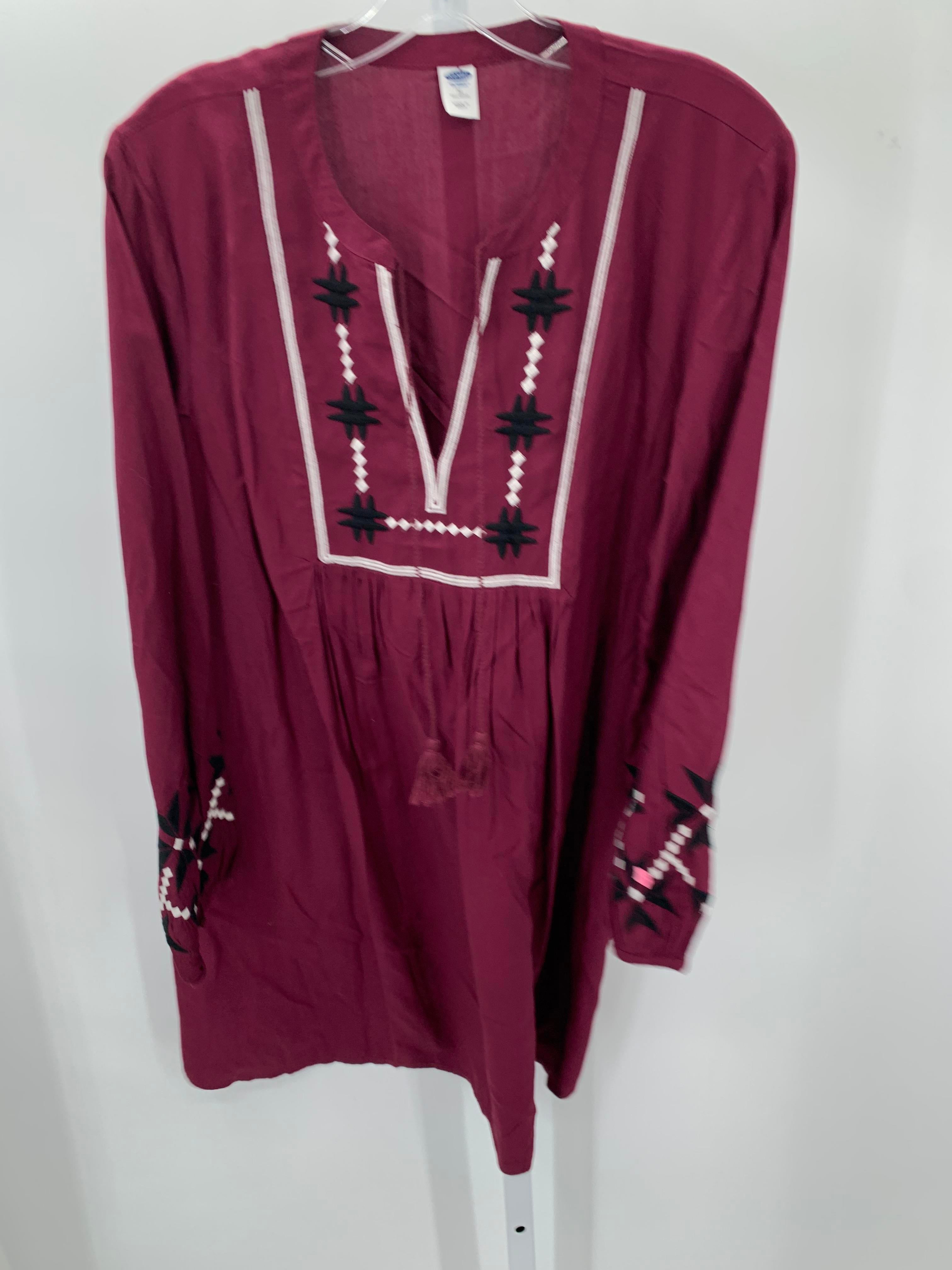 Old Navy Size Medium Misses Long Sleeve Dress