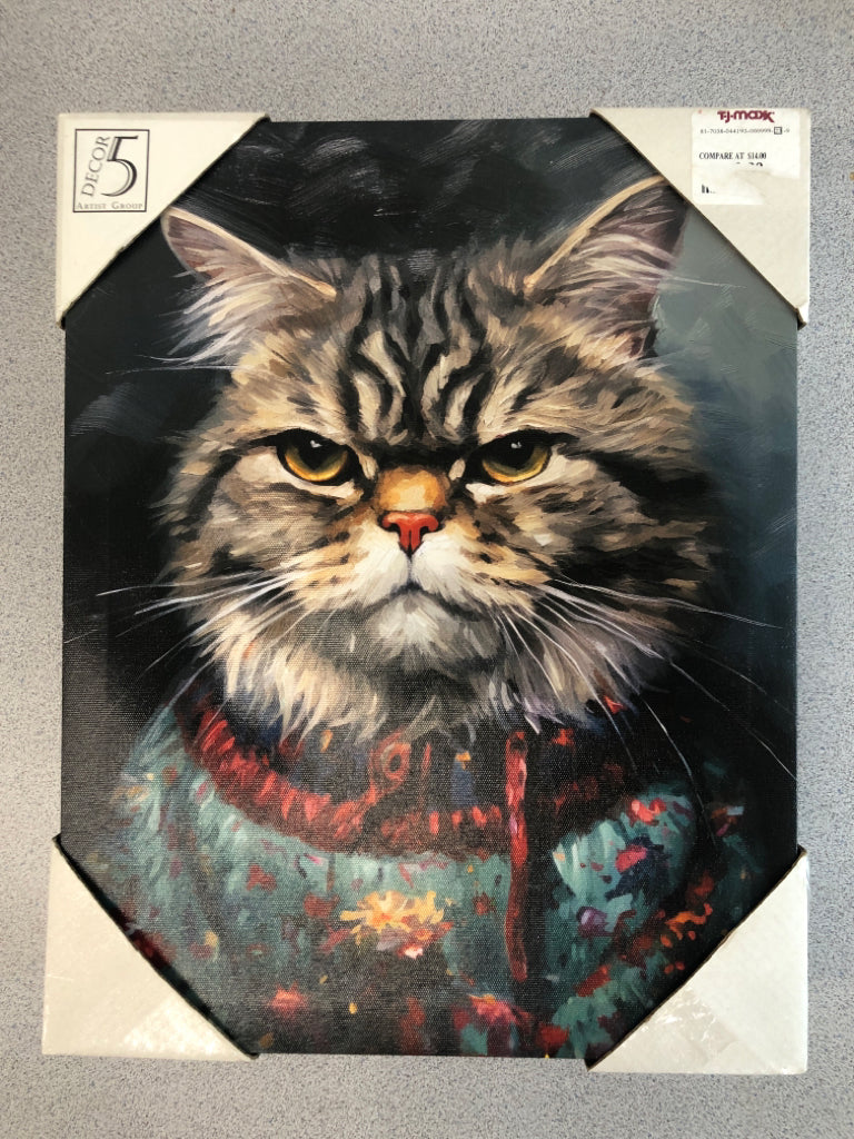 GRUMPY CAT CANVAS.