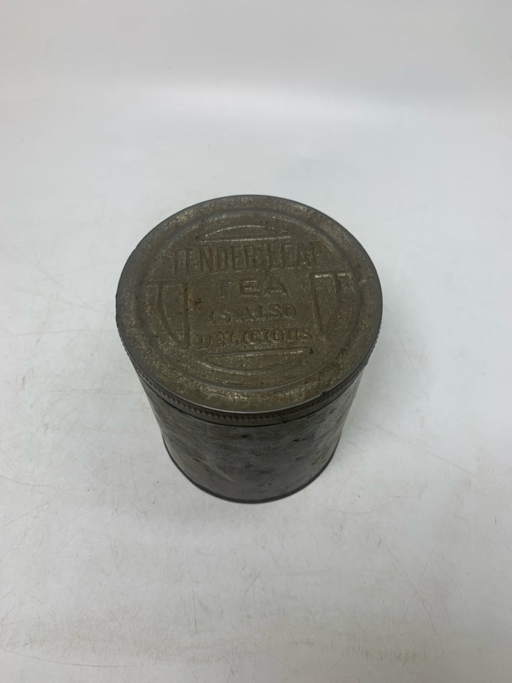 TENDER LEAF TEA CANISTER.