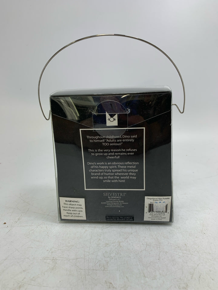 NIB DEMDACO METAL REINDEER PHOTO HOLDER.