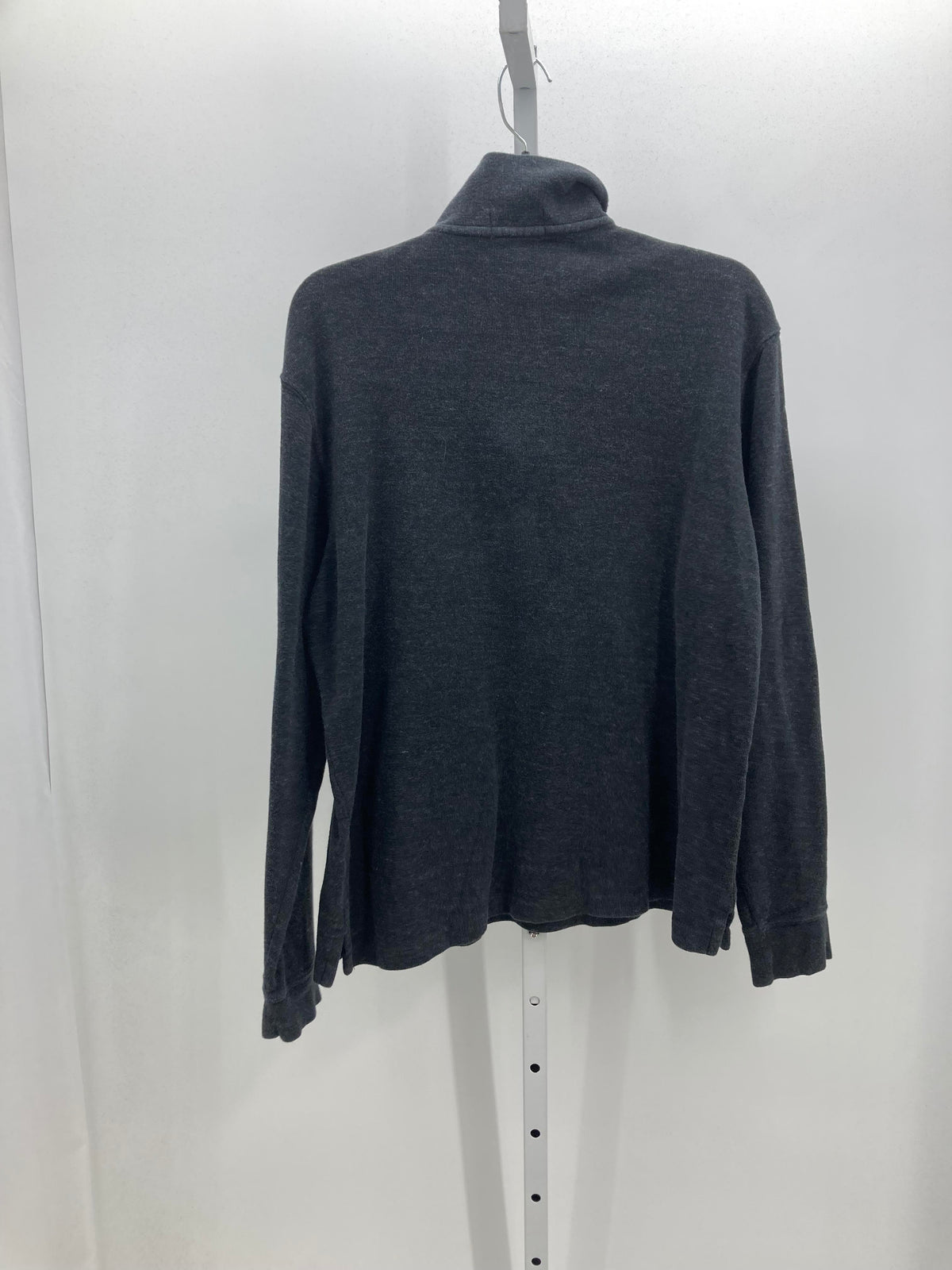 PARTIAL ZIP ESTATE RIBBED
