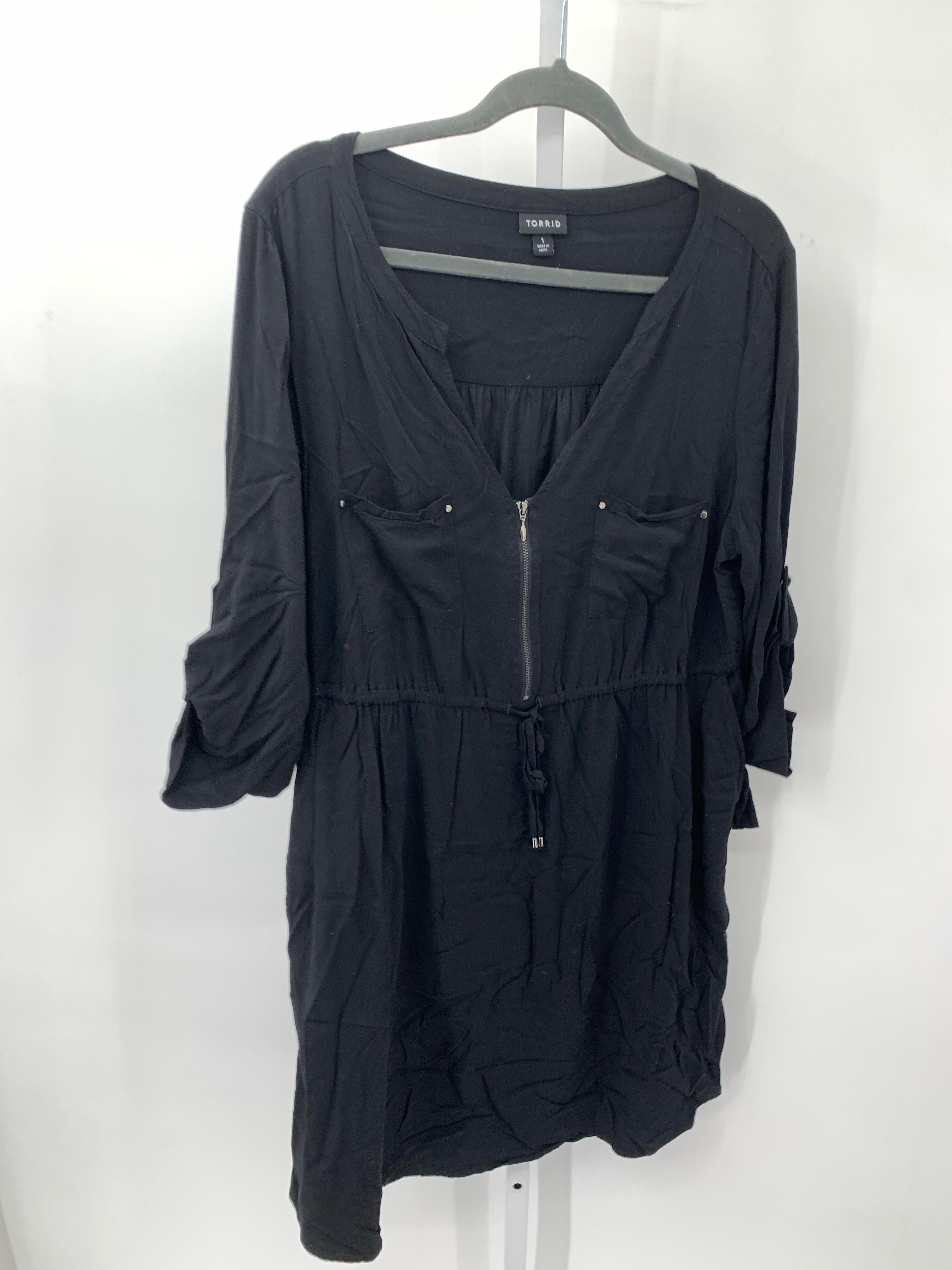 Torrid Size 1X Womens Short Sleeve Dress