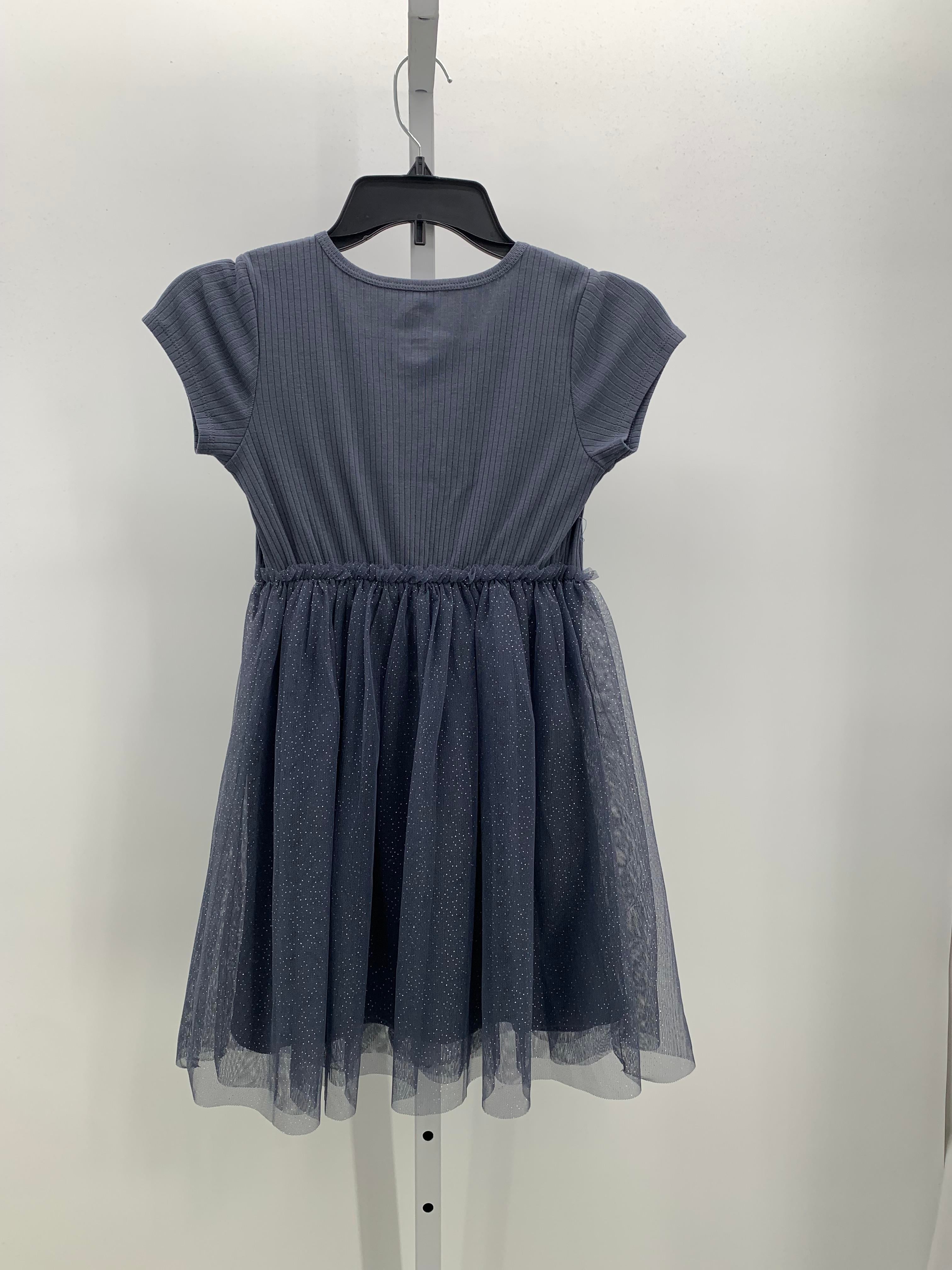 Wonder Nation Size 7-8 Girls Short Sleeve Dress