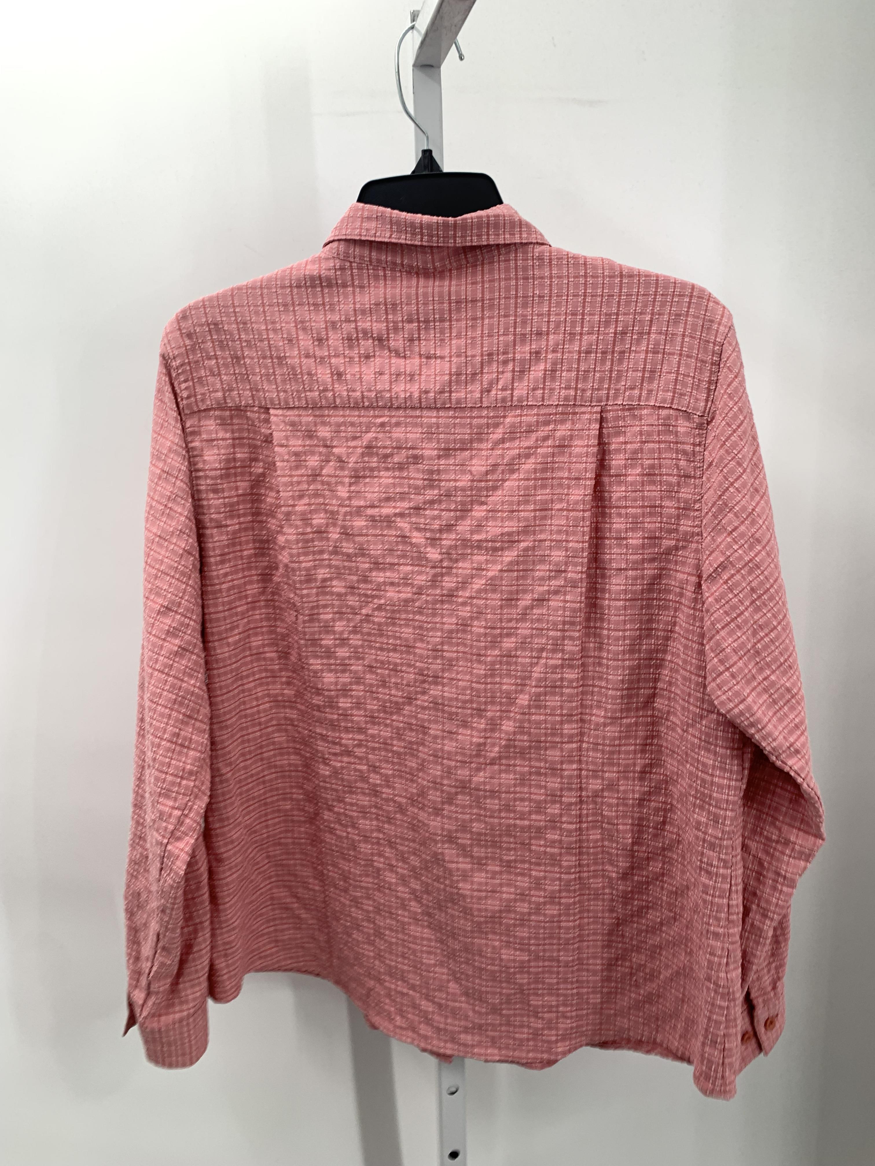 LL Bean Size Large Misses Long Sleeve Shirt