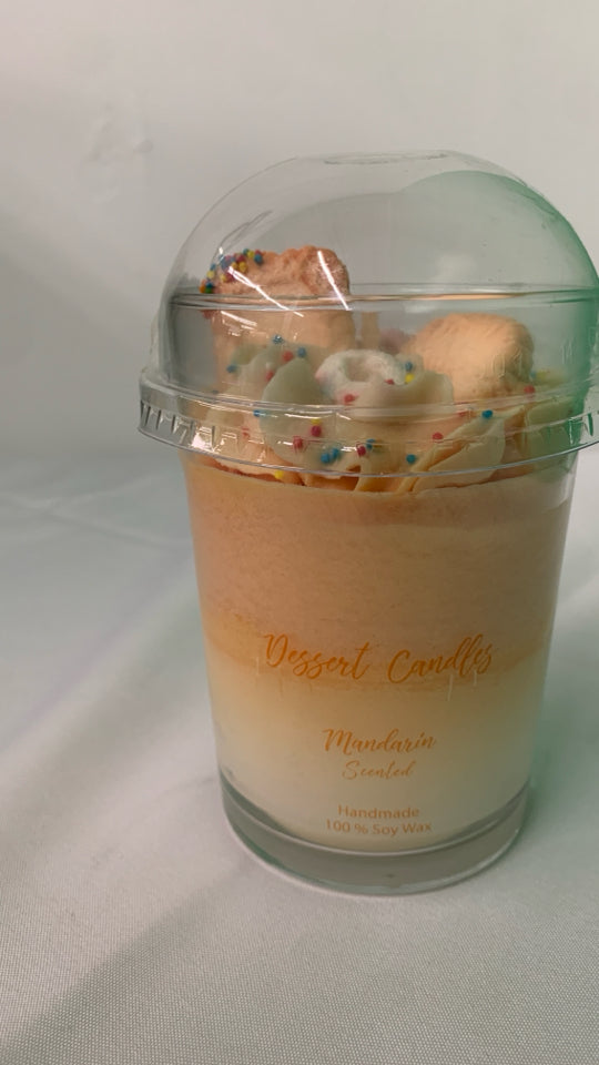 NEW MANDARIN SUNSET CANDLE.