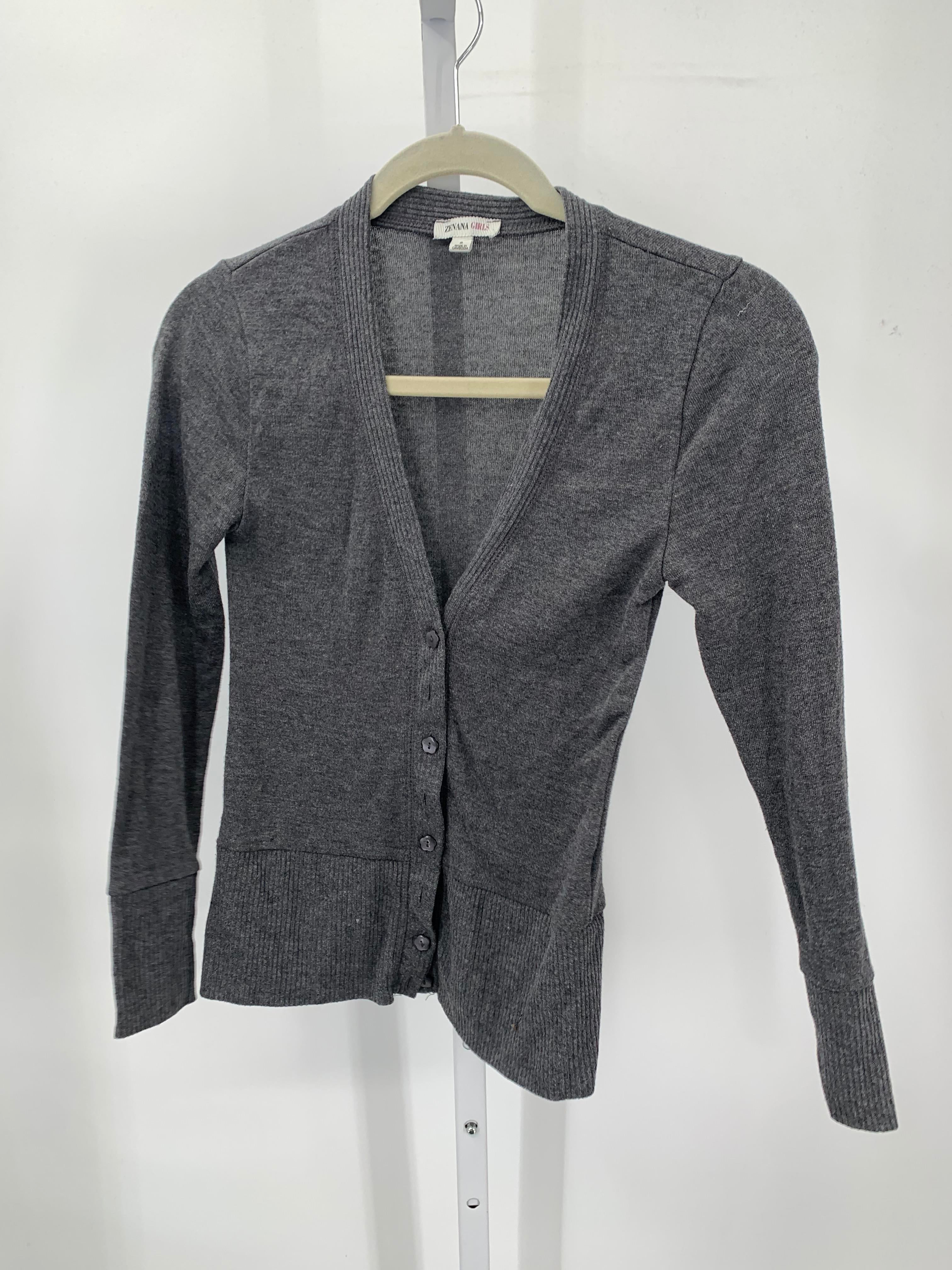 Zenana Size 6 Girls Long Sleeve Sweater