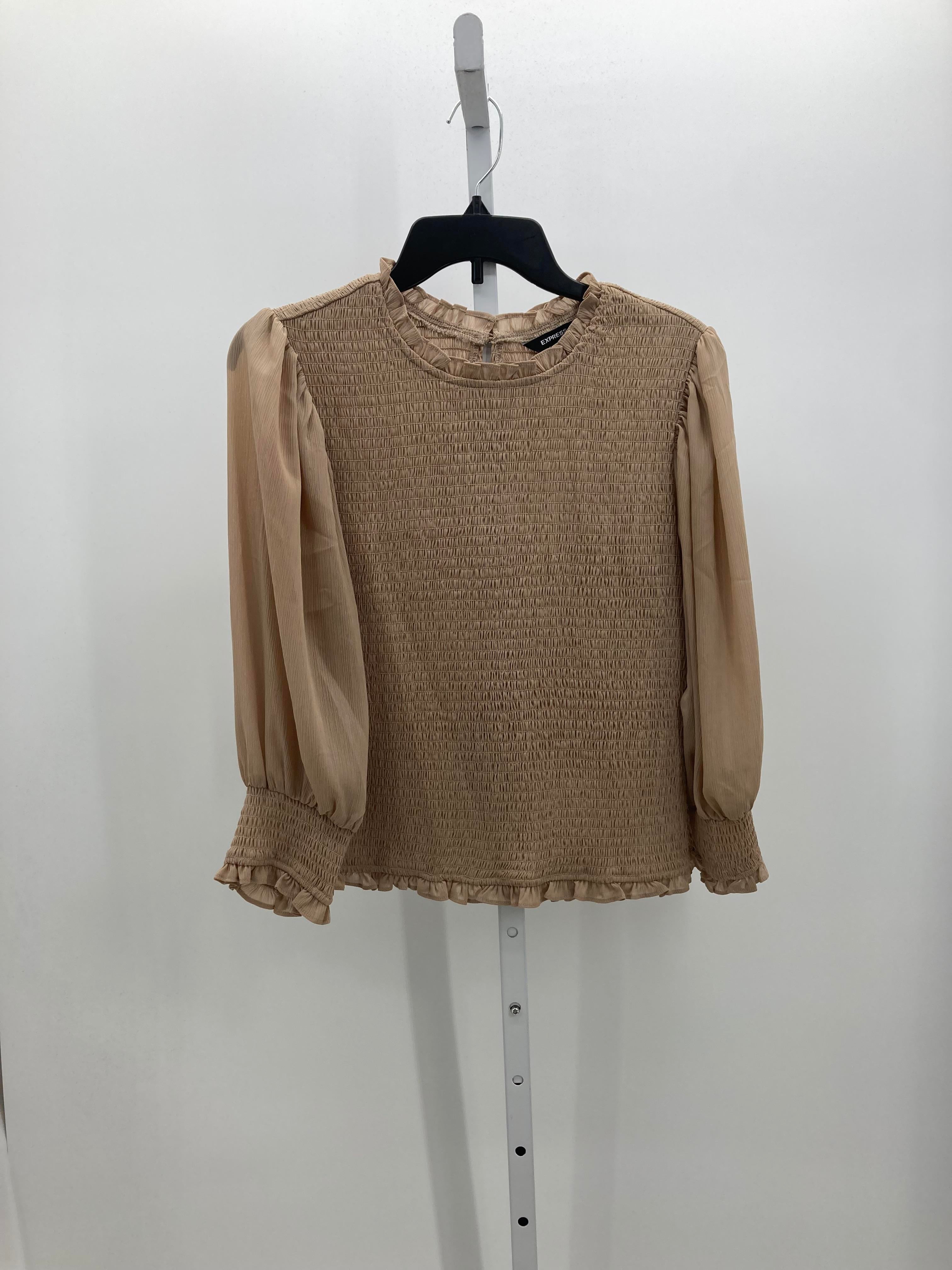 Express Size Medium Misses Long Sleeve Shirt