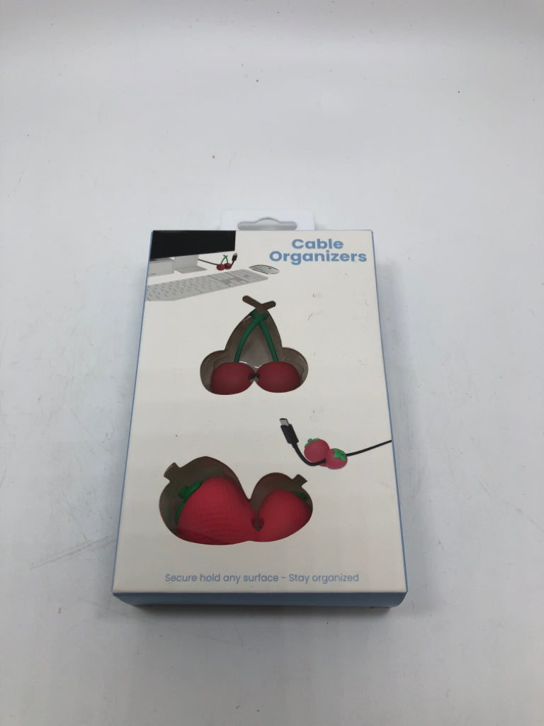 NIP CHERRY CABLE ORGANIZERS.